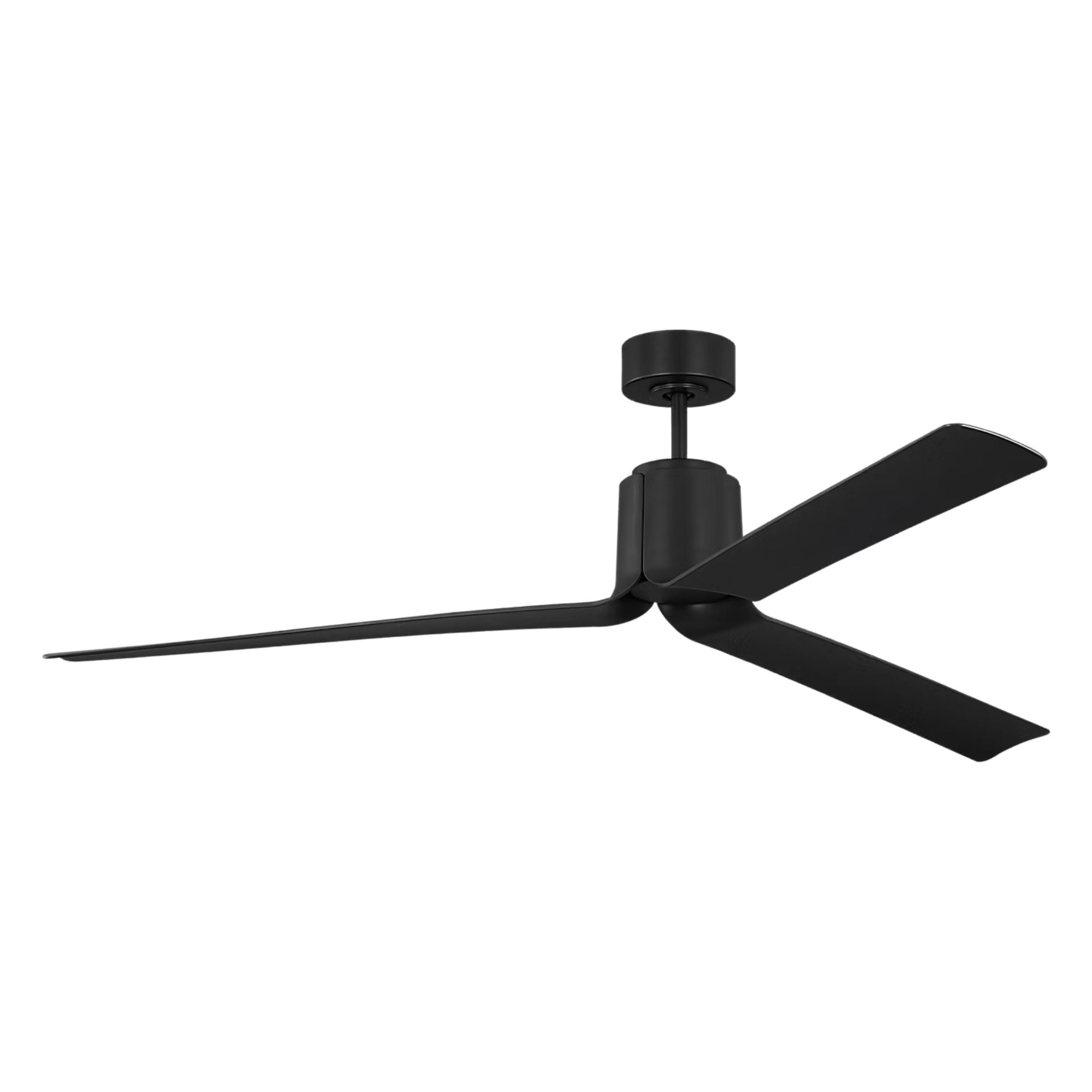 Peel Smart 66" Midnight Black LED Ceiling Fan with Remote
