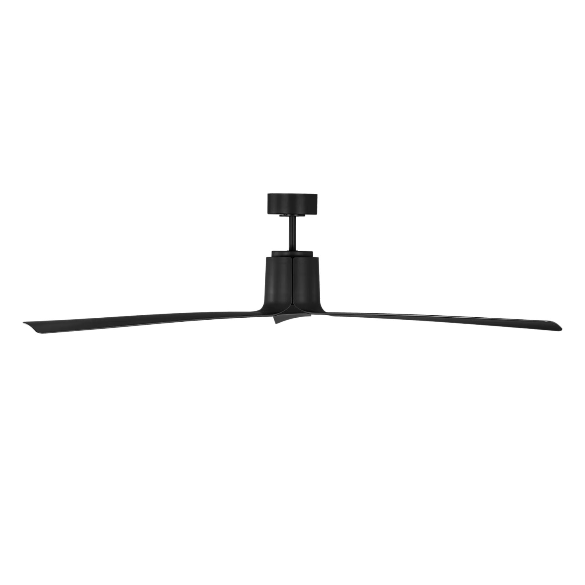 Peel Smart 66" Midnight Black LED Ceiling Fan with Remote