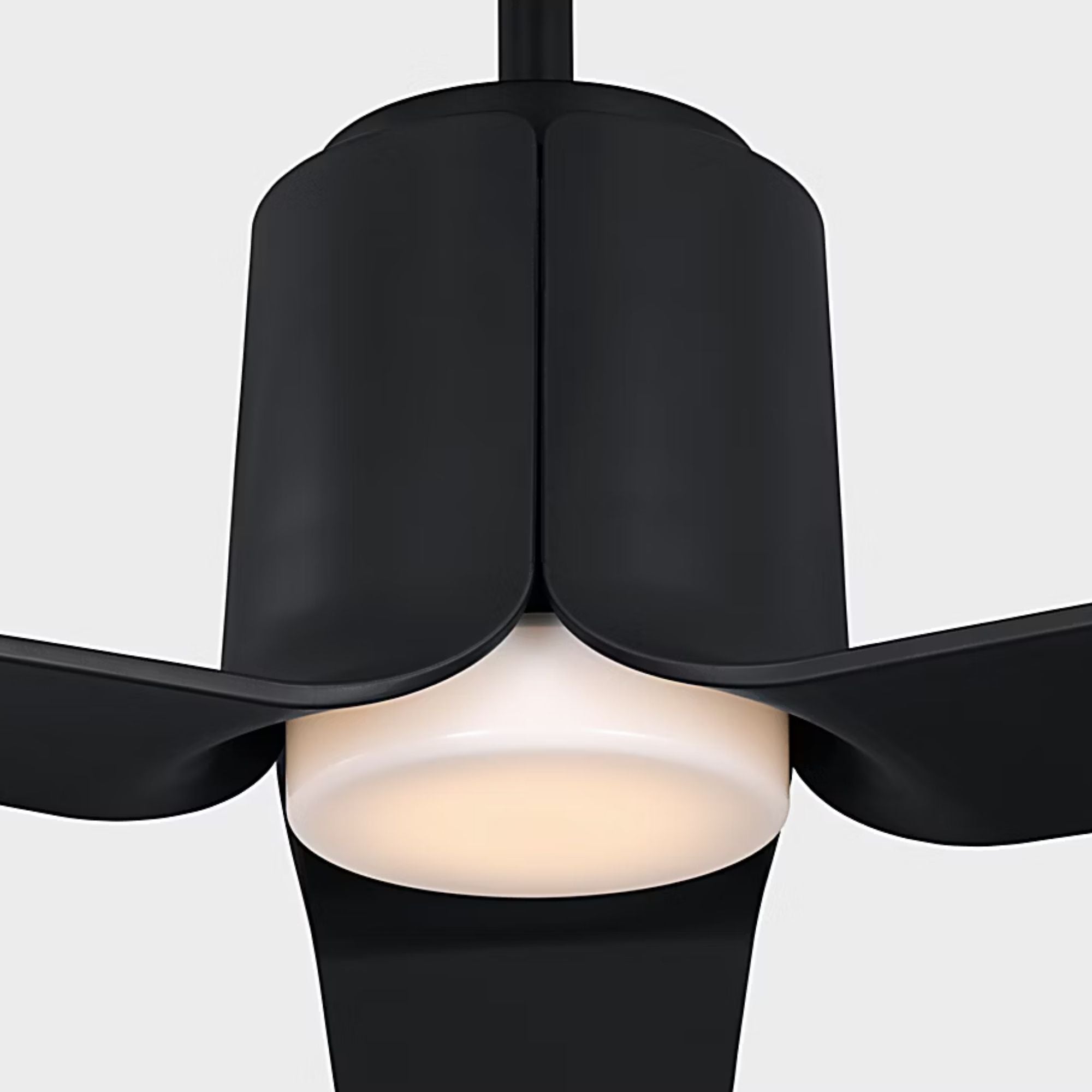 Peel Smart 66" Midnight Black LED Ceiling Fan with Remote