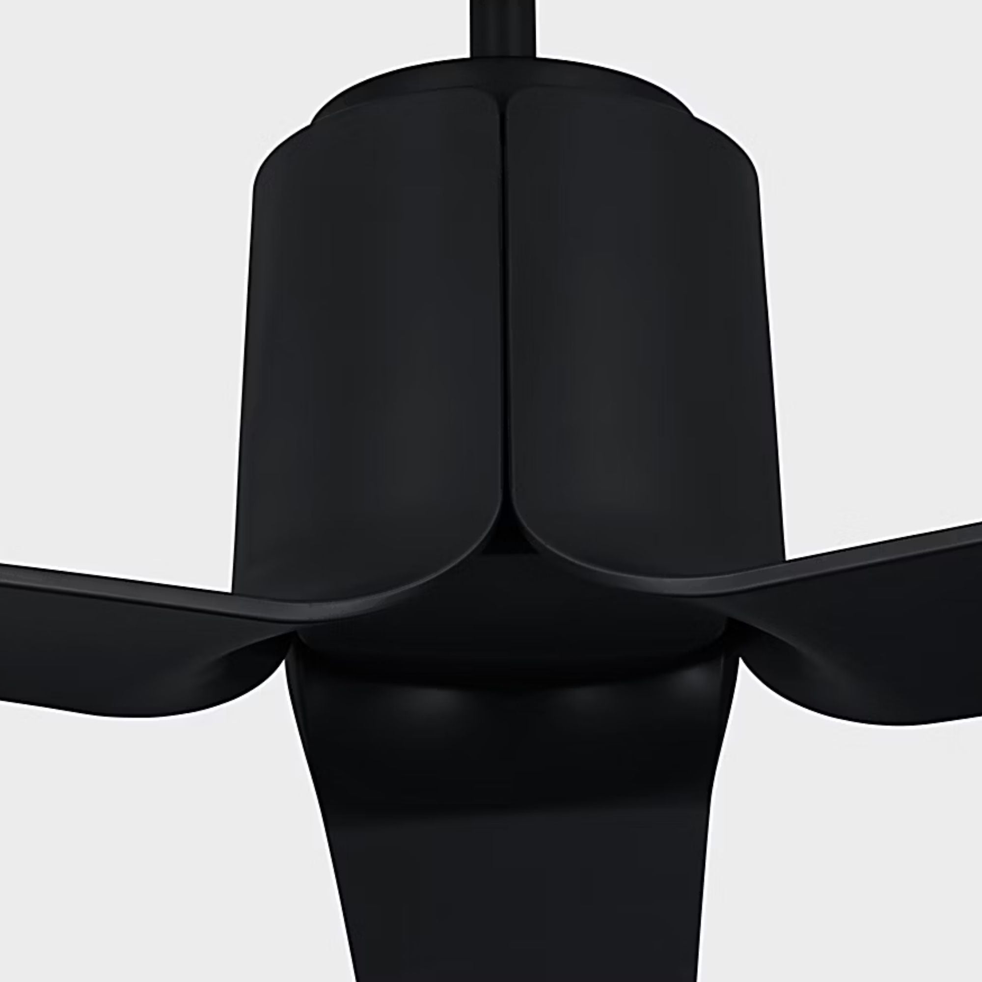 Peel Smart 66" Midnight Black LED Ceiling Fan with Remote