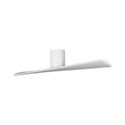 Plank Smart 52" 2-Blade Hugger Ceiling Fan, Matte White
