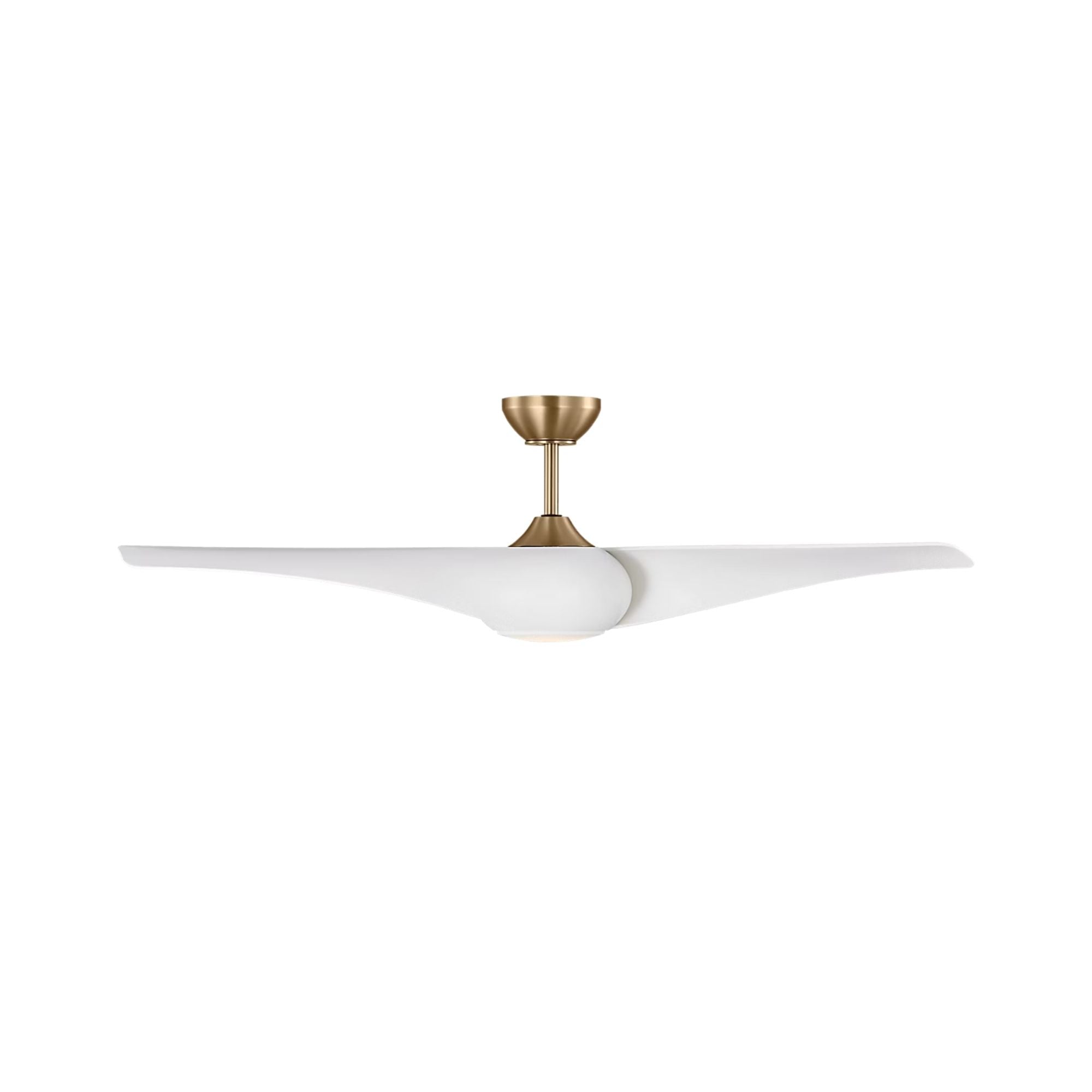 Topan Smart 52" Burnished Brass LED Ceiling Fan with Remote