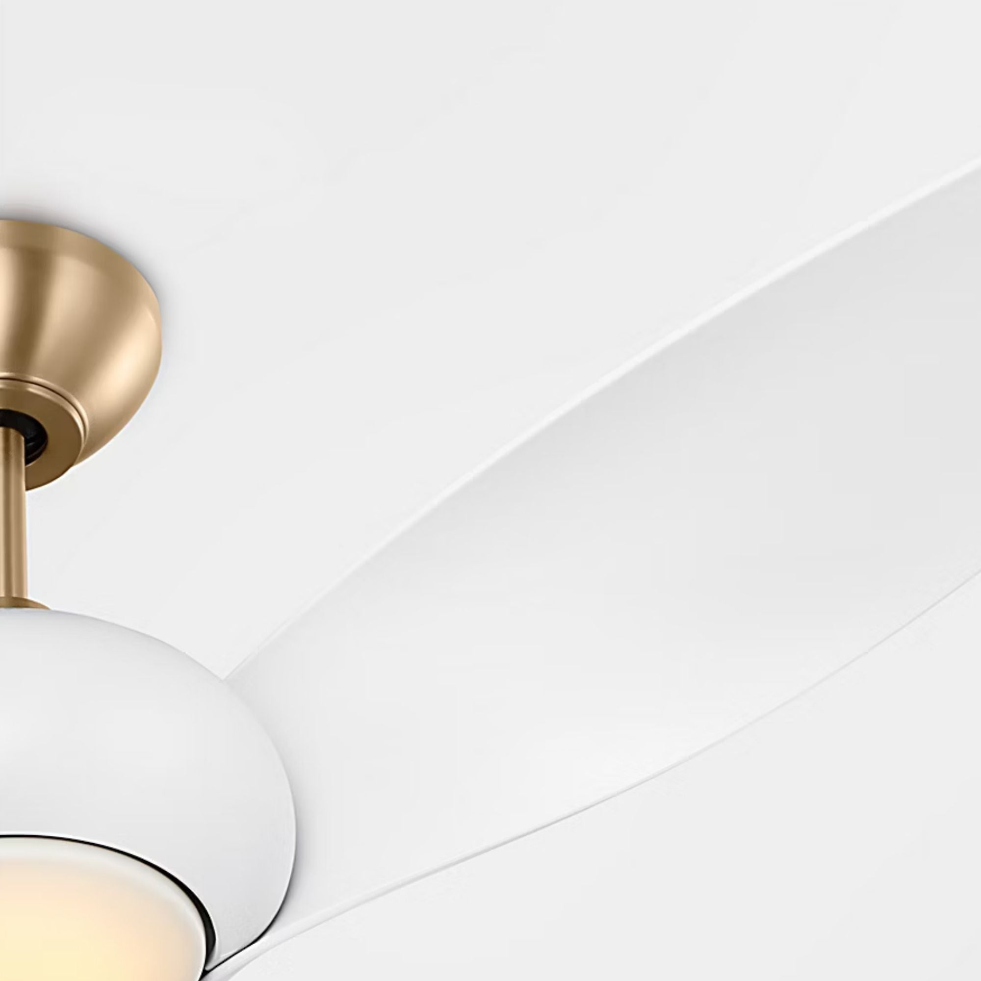 Topan Smart 52" Burnished Brass LED Ceiling Fan with Remote