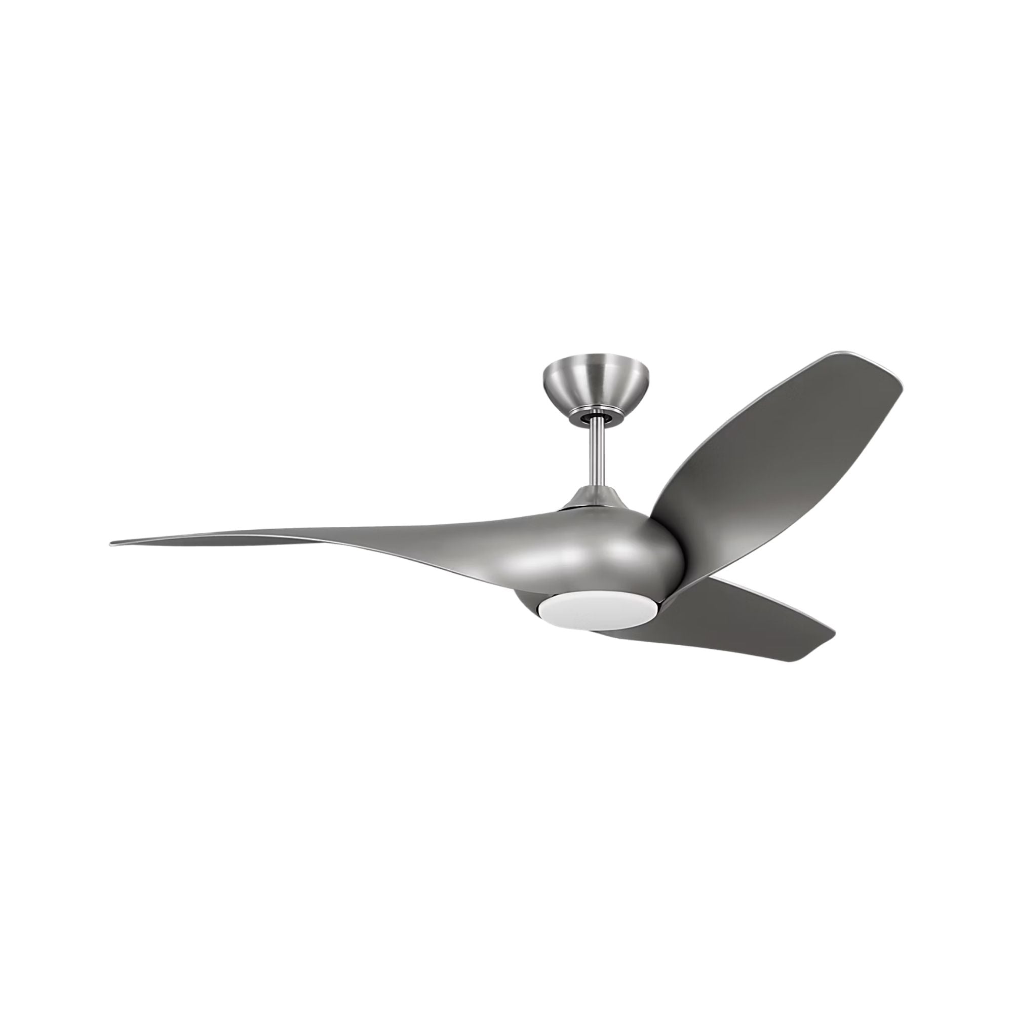 Topan Smart 52" Brushed Steel LED Ceiling Fan with Remote