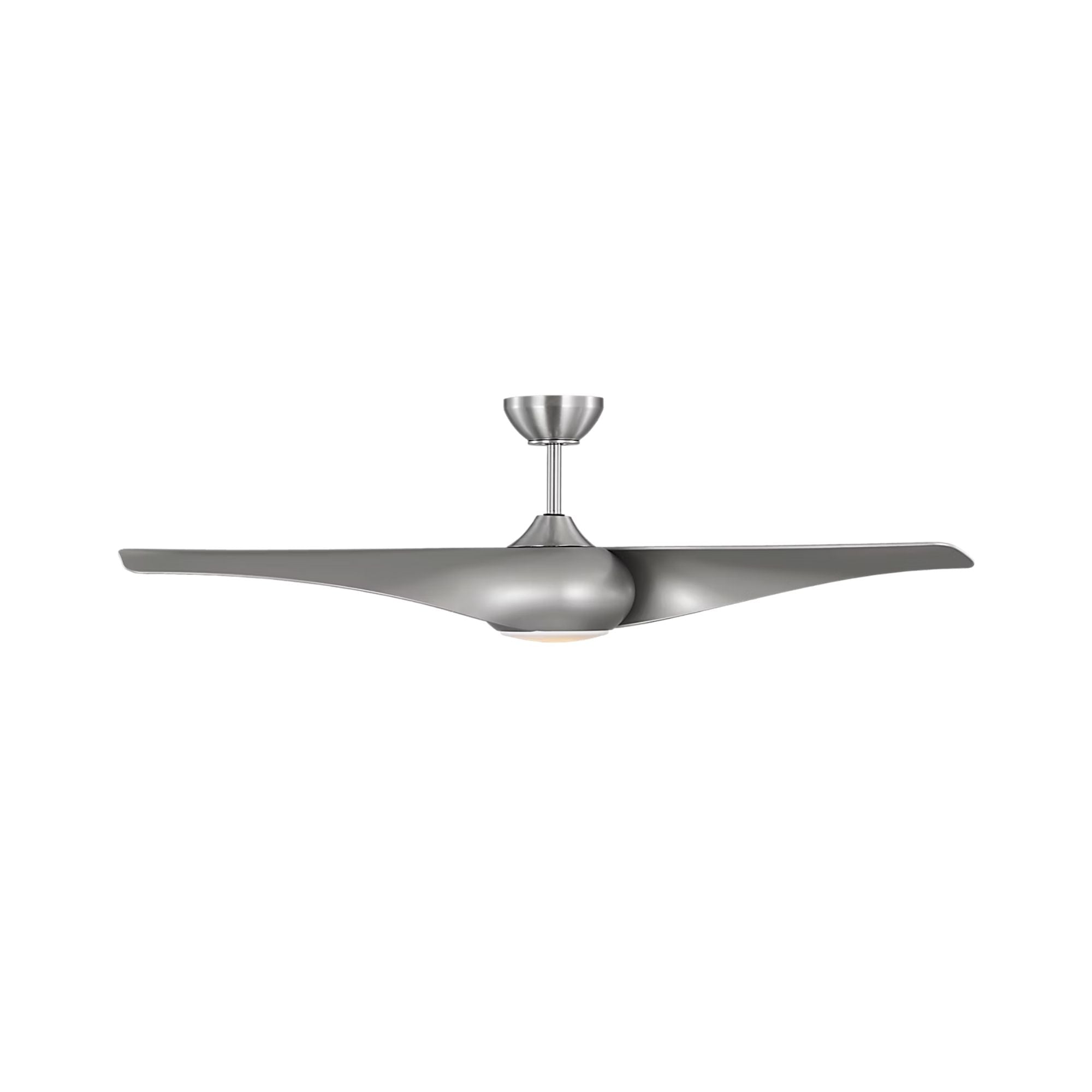 Topan Smart 52" Brushed Steel LED Ceiling Fan with Remote