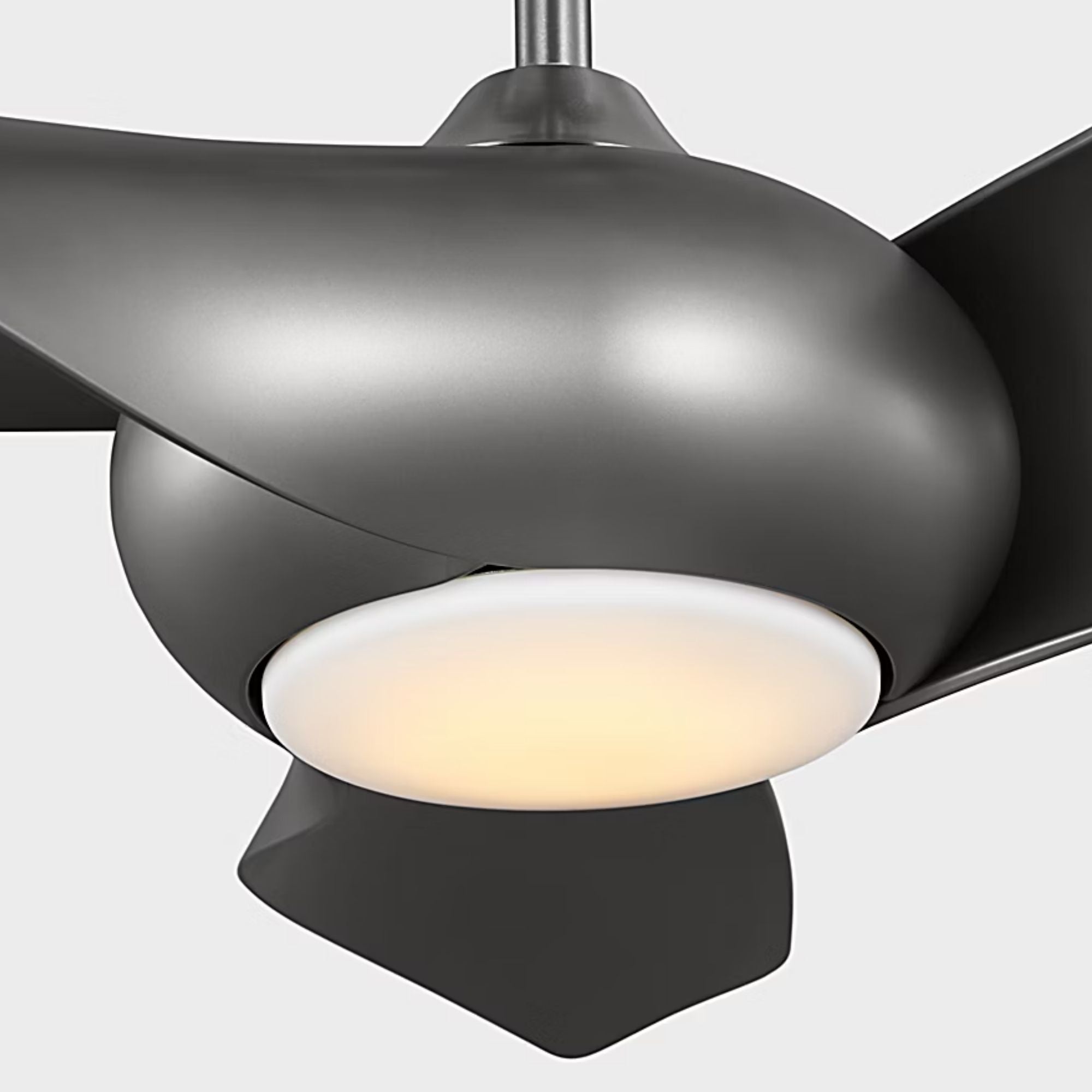 Topan Smart 52" Brushed Steel LED Ceiling Fan with Remote