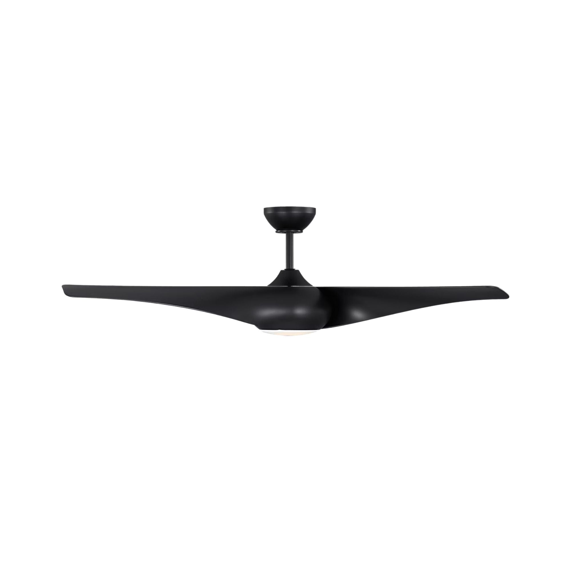 Topan Smart 52" Midnight Black LED Ceiling Fan with Remote