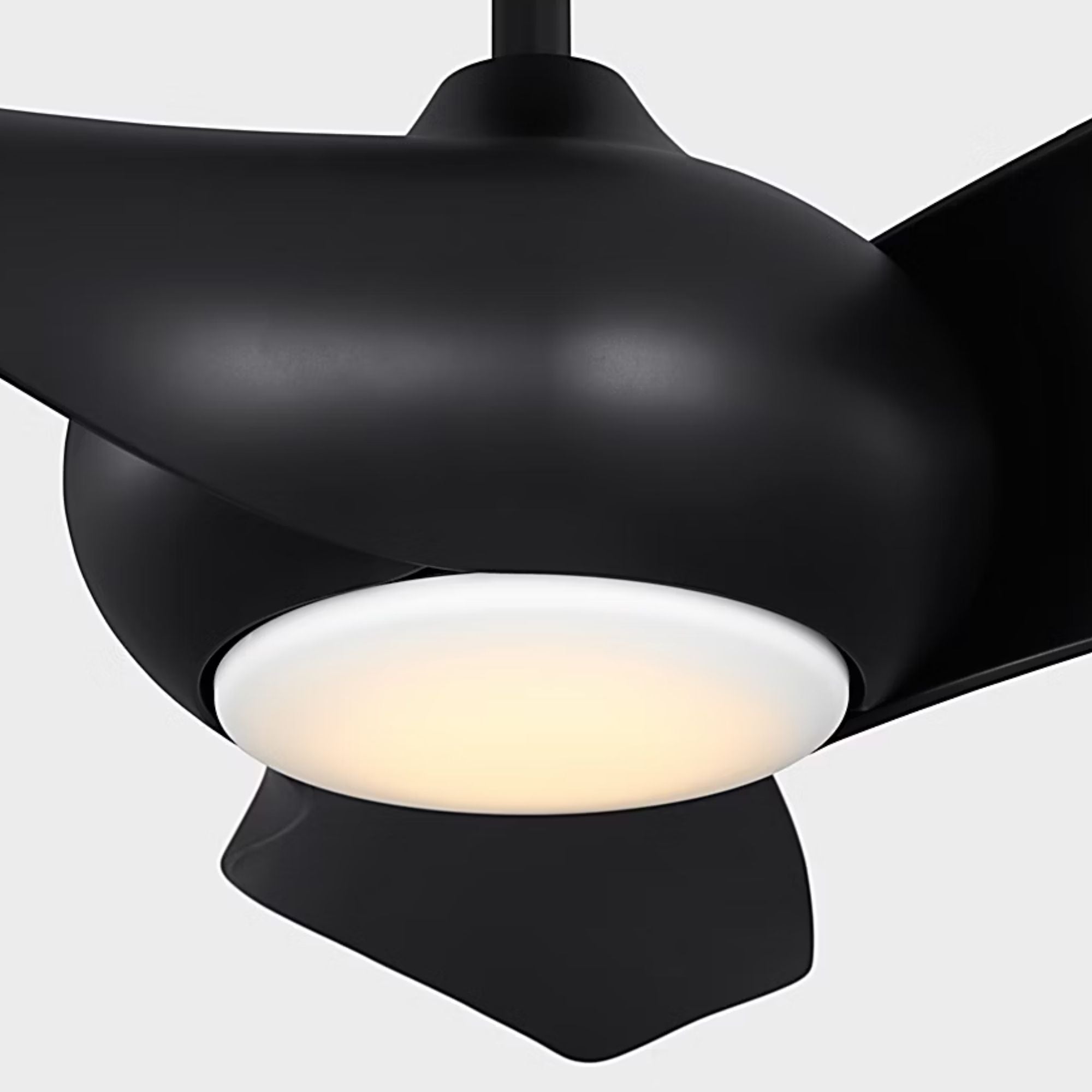 Topan Smart 52" Midnight Black LED Ceiling Fan with Remote