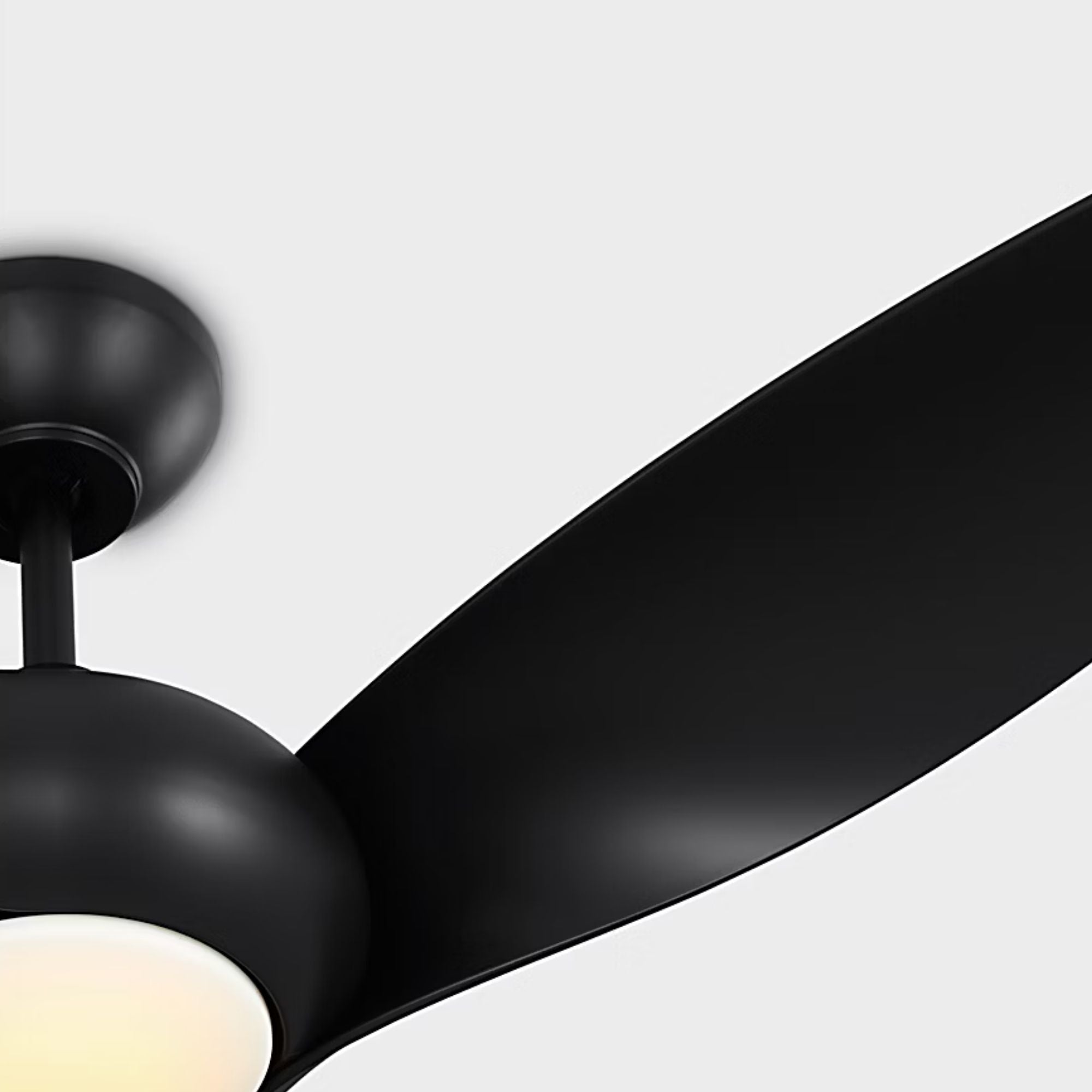 Topan Smart 52" Midnight Black LED Ceiling Fan with Remote