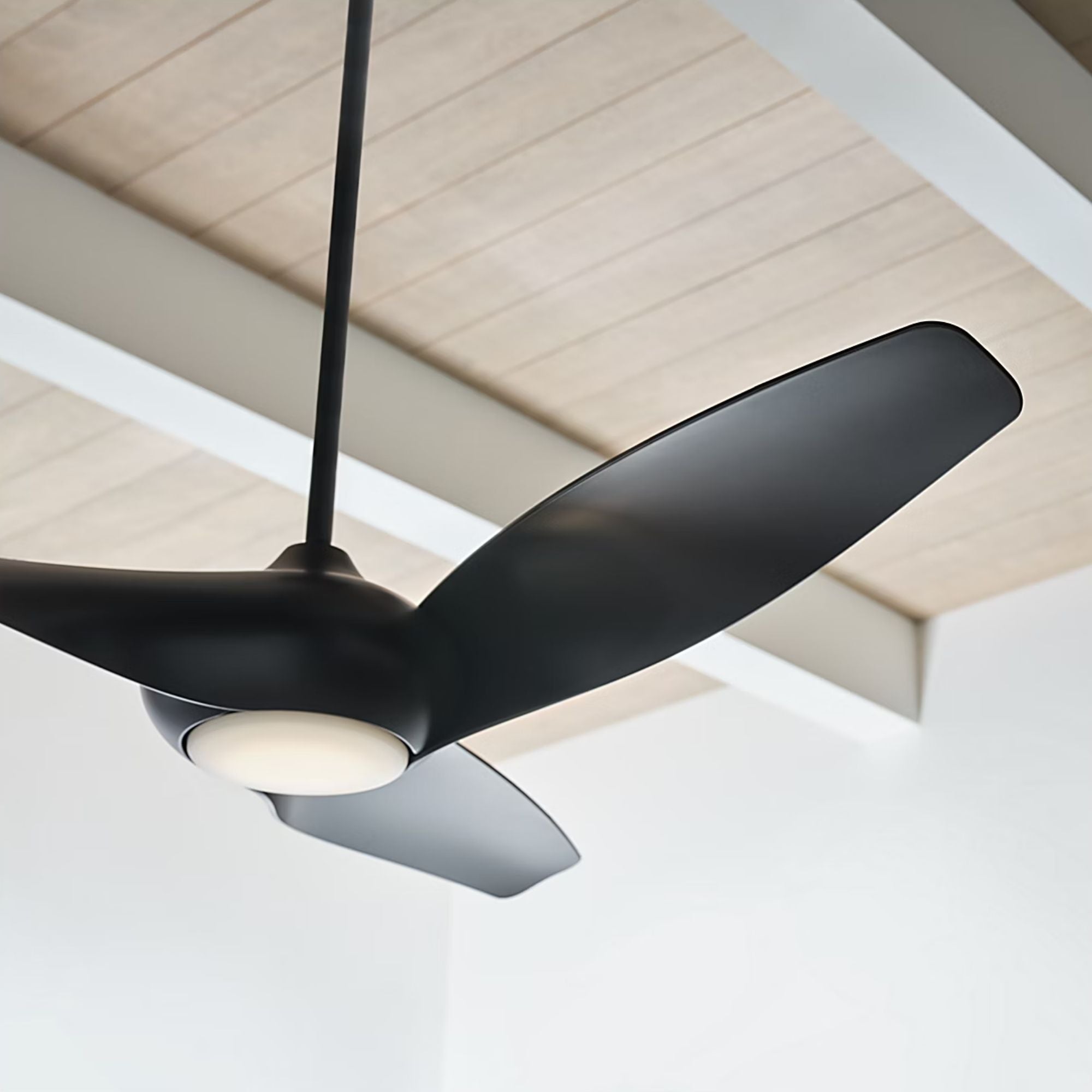 Topan Smart 52" Midnight Black LED Ceiling Fan with Remote