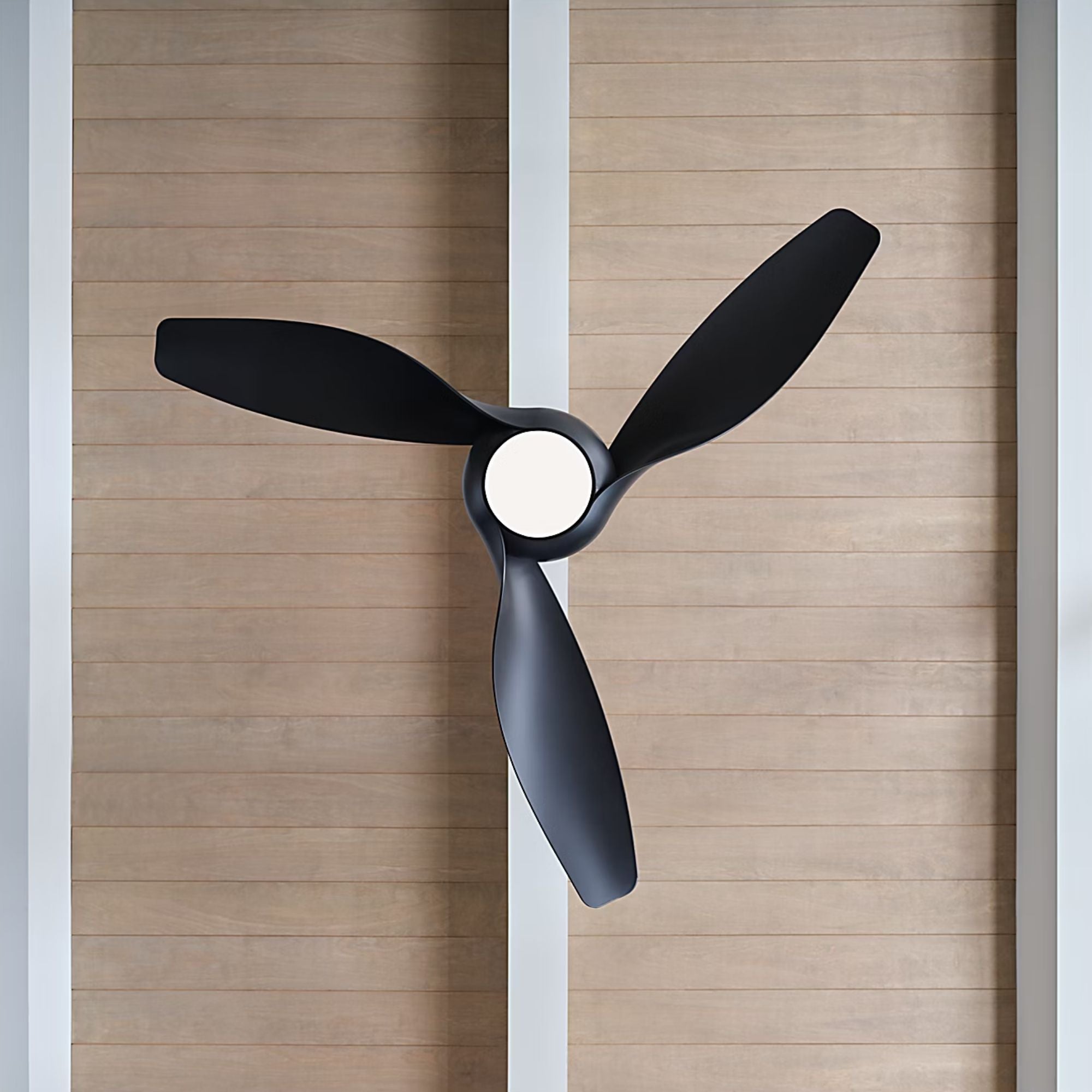 Topan Smart 52" Midnight Black LED Ceiling Fan with Remote