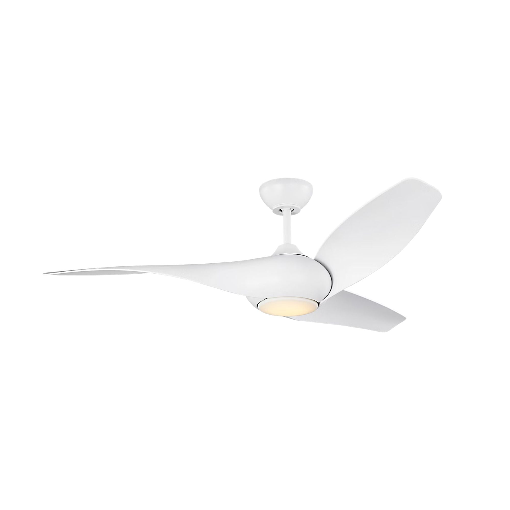 Topan Smart 52" Matte White LED Ceiling Fan with Remote