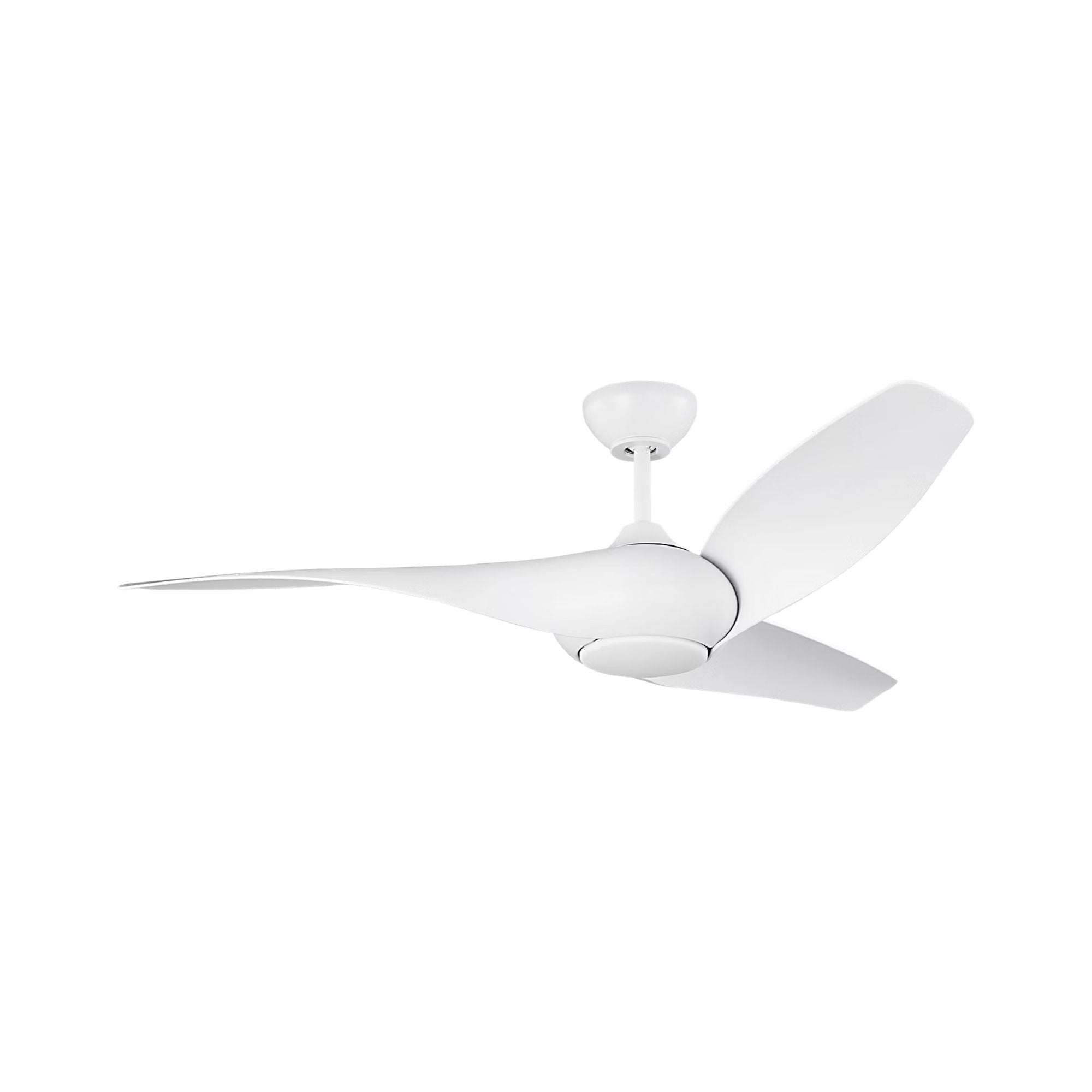 Topan Smart 52" Matte White LED Ceiling Fan with Remote