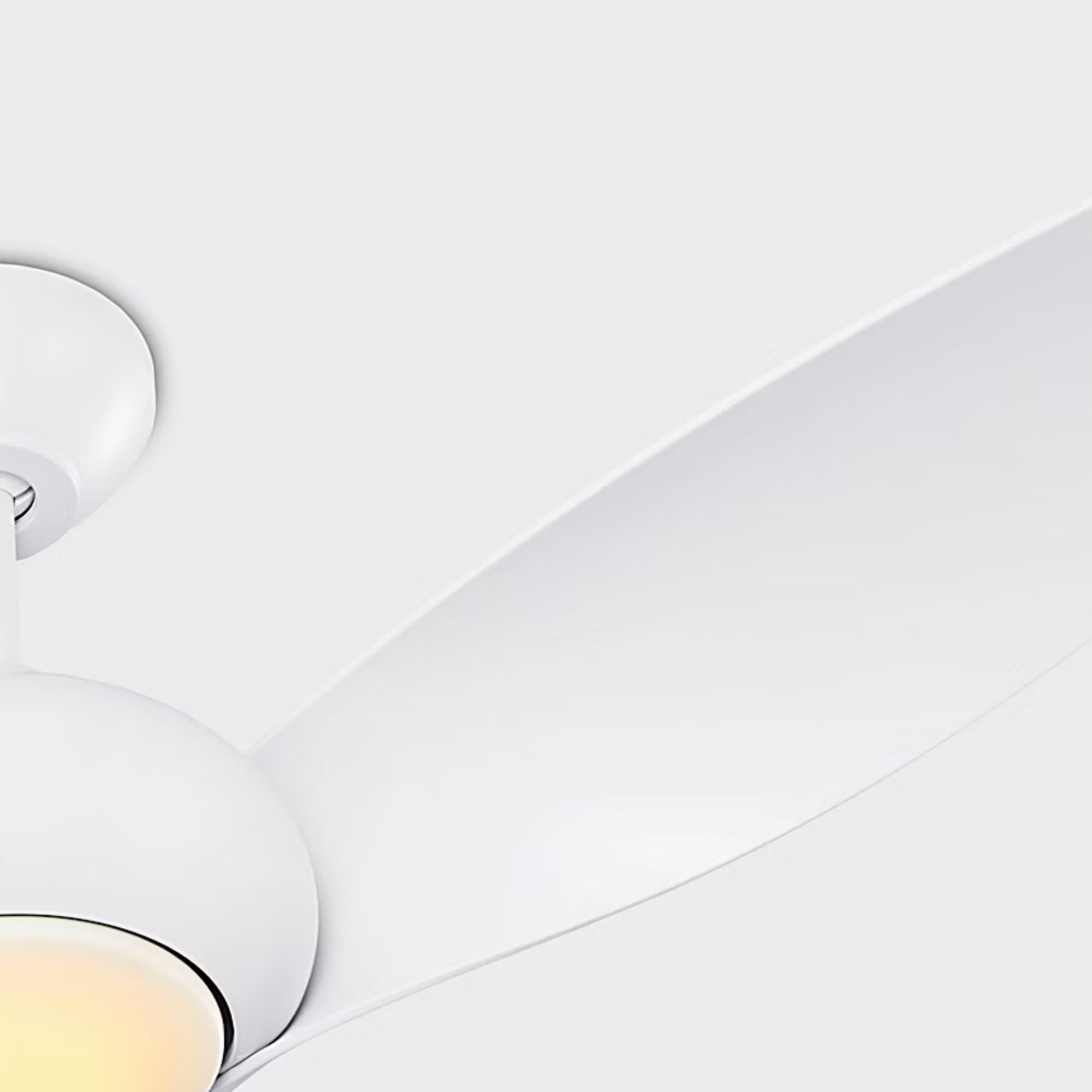 Topan Smart 52" Matte White LED Ceiling Fan with Remote