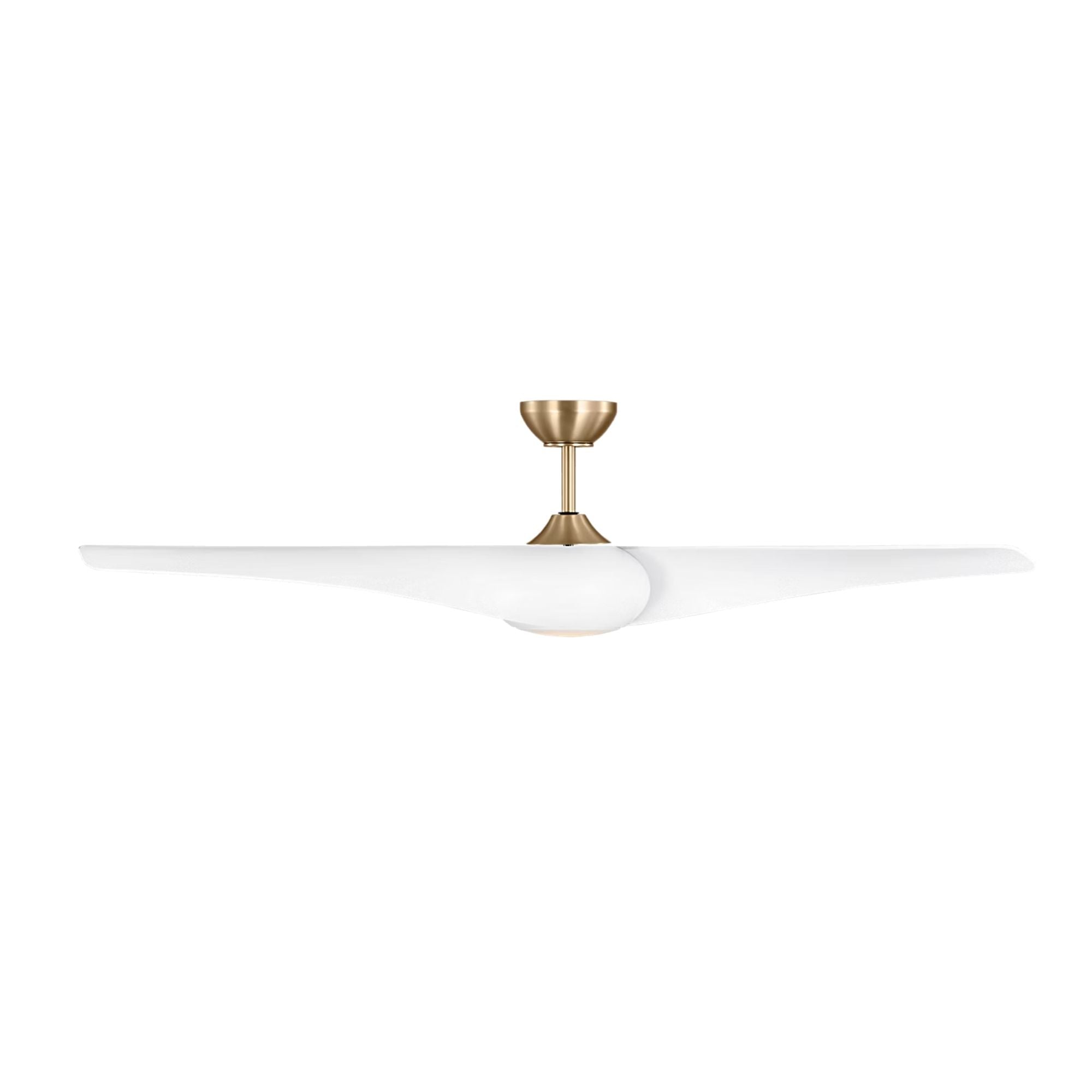 Topan Smart 60" Burnished Brass LED Ceiling Fan with Remote