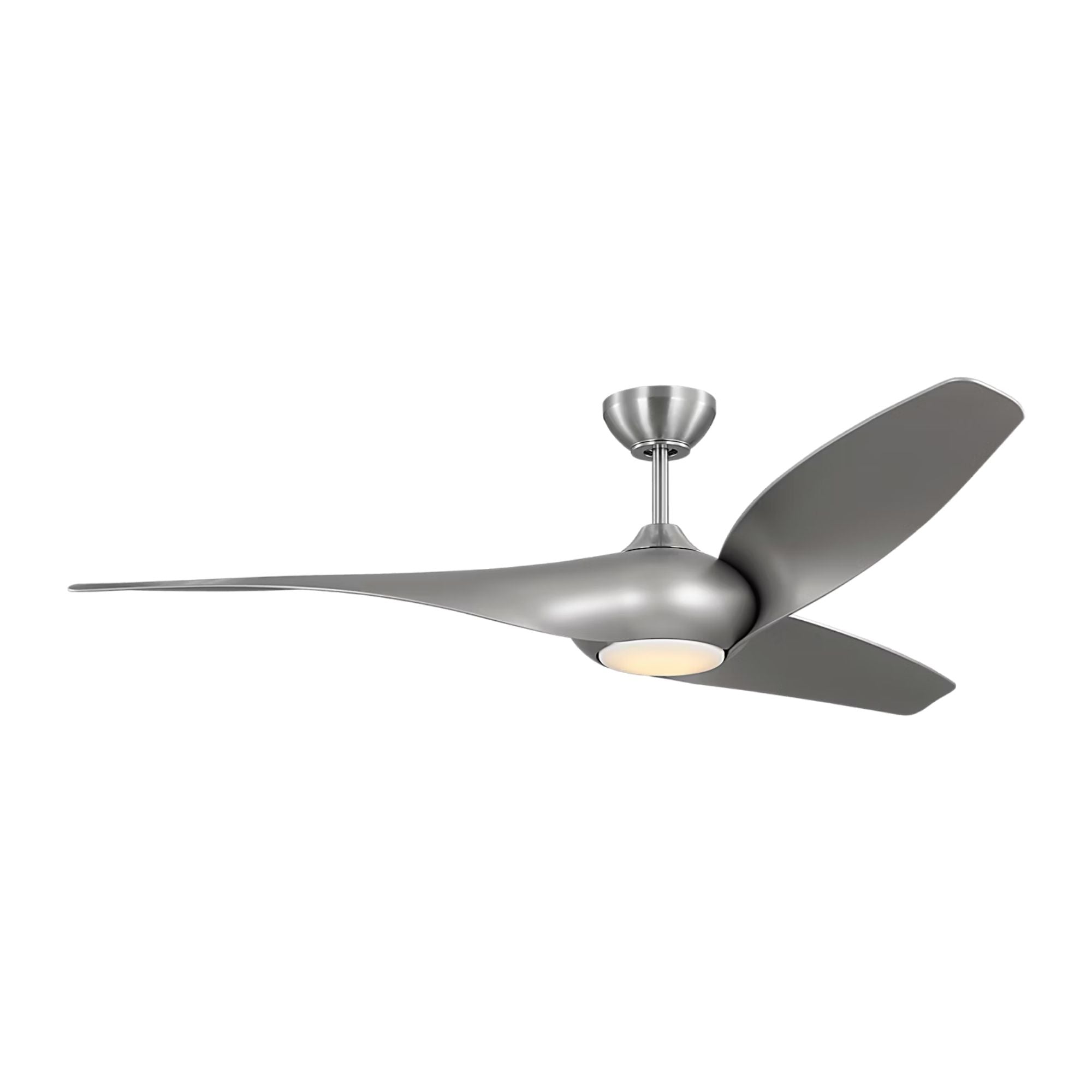 Topan Smart 60" Brushed Steel LED Ceiling Fan with Remote