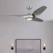Visual Comfort Fan - Topan Smart 60" Brushed Steel LED Ceiling Fan with Remote | Bees Lighting