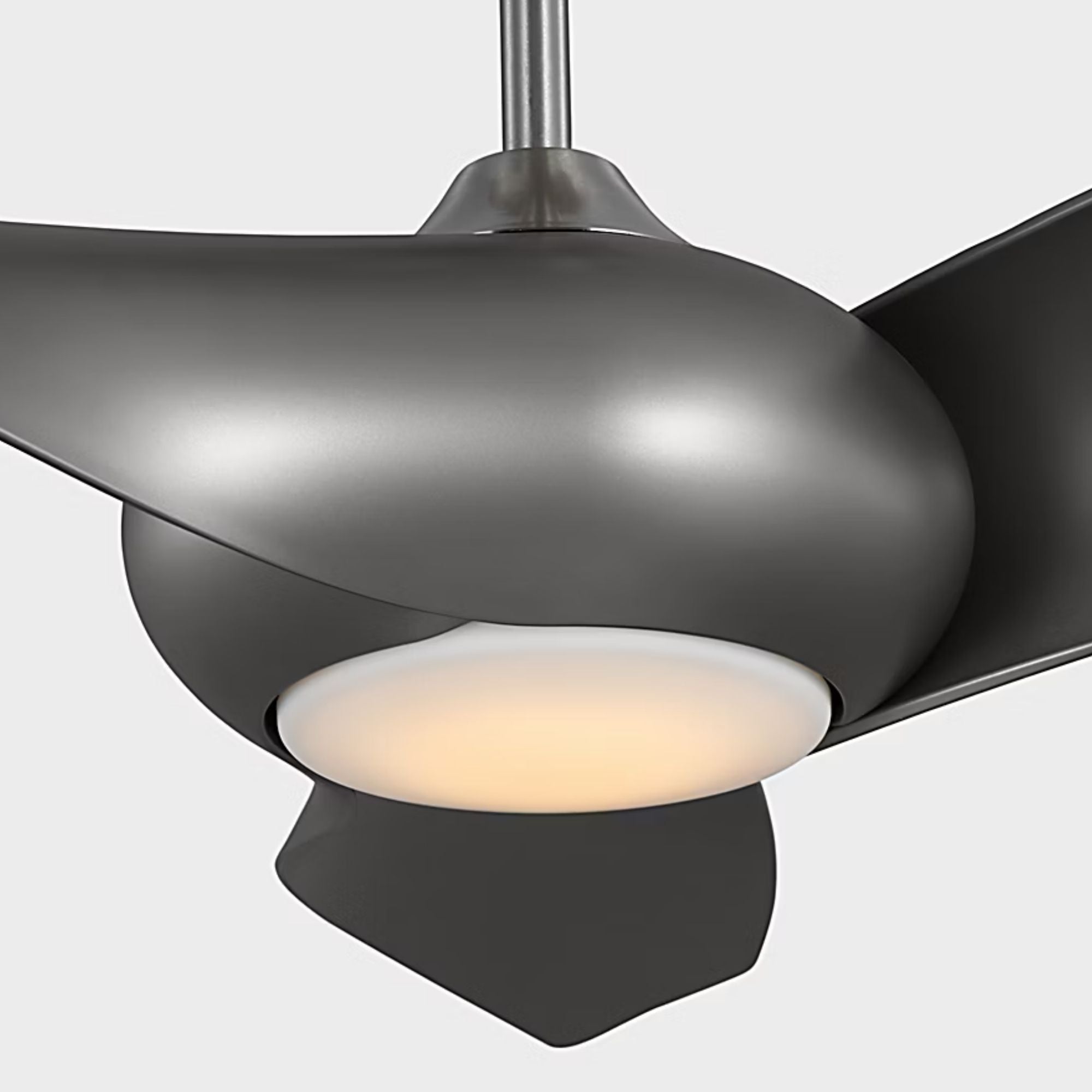 Topan Smart 60" Brushed Steel LED Ceiling Fan with Remote
