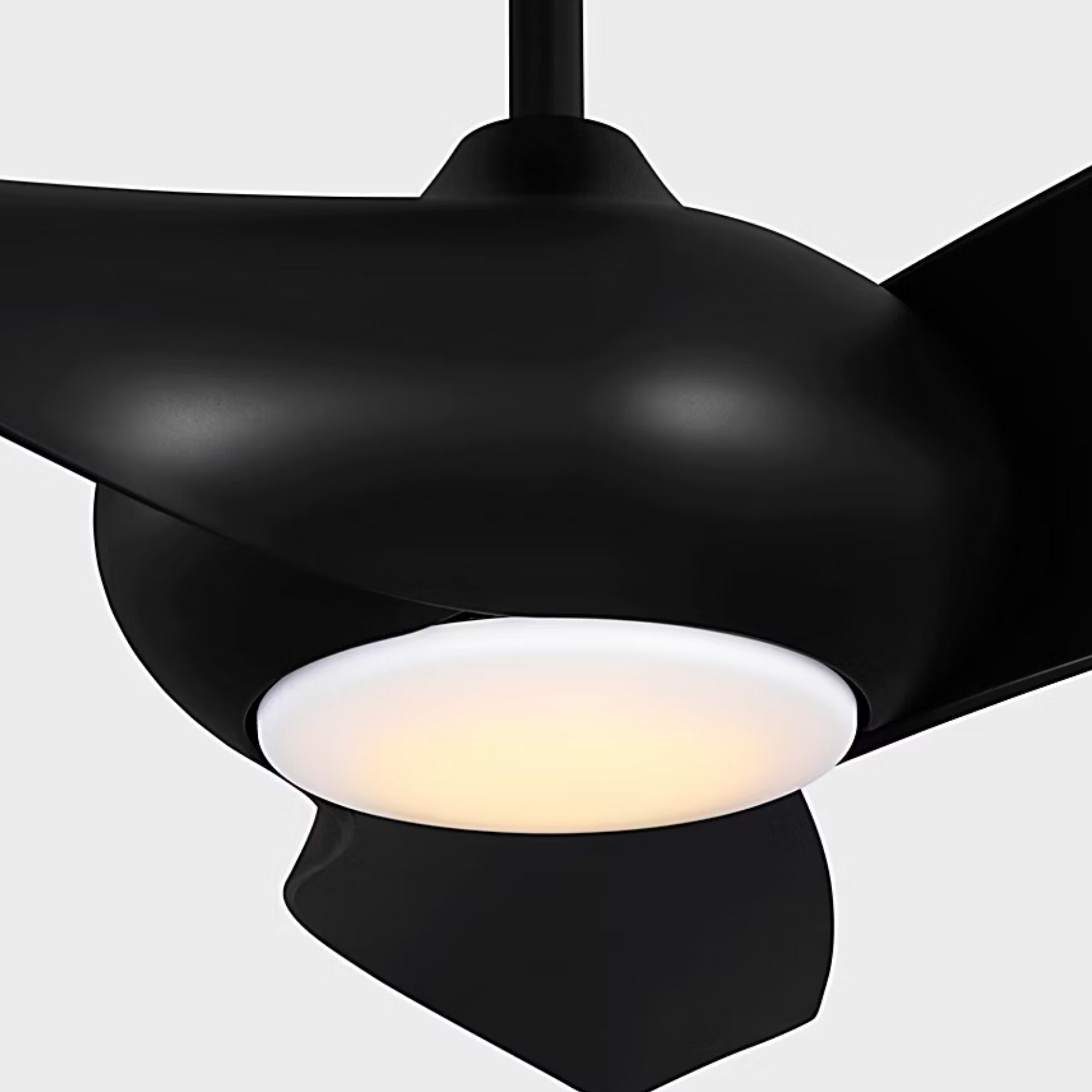 Topan Smart 60" Midnight Black LED Ceiling Fan with Remote