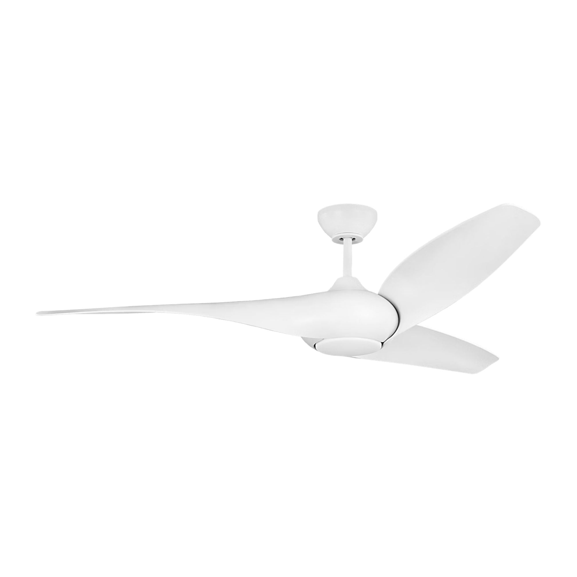Topan Smart 60" Matte White LED Ceiling Fan with Remote