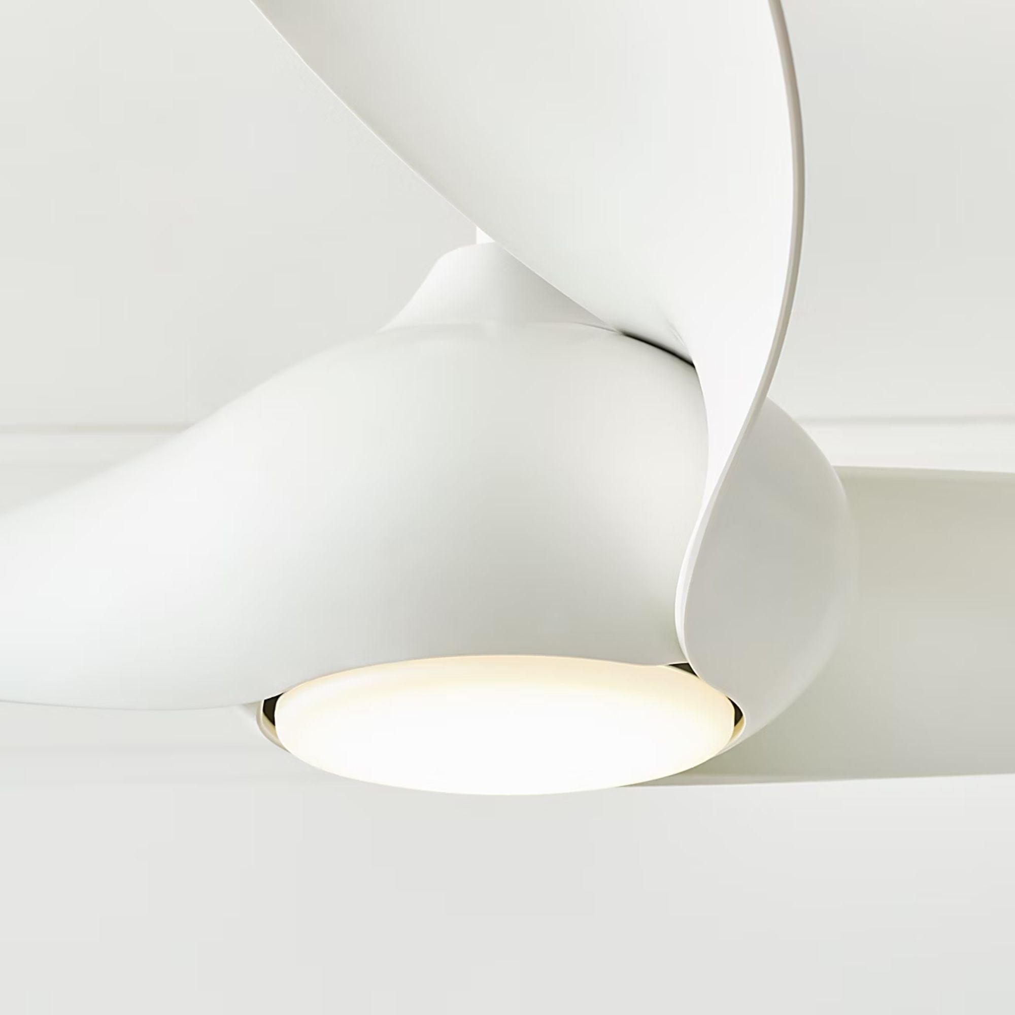 Topan Smart 60" Matte White LED Ceiling Fan with Remote