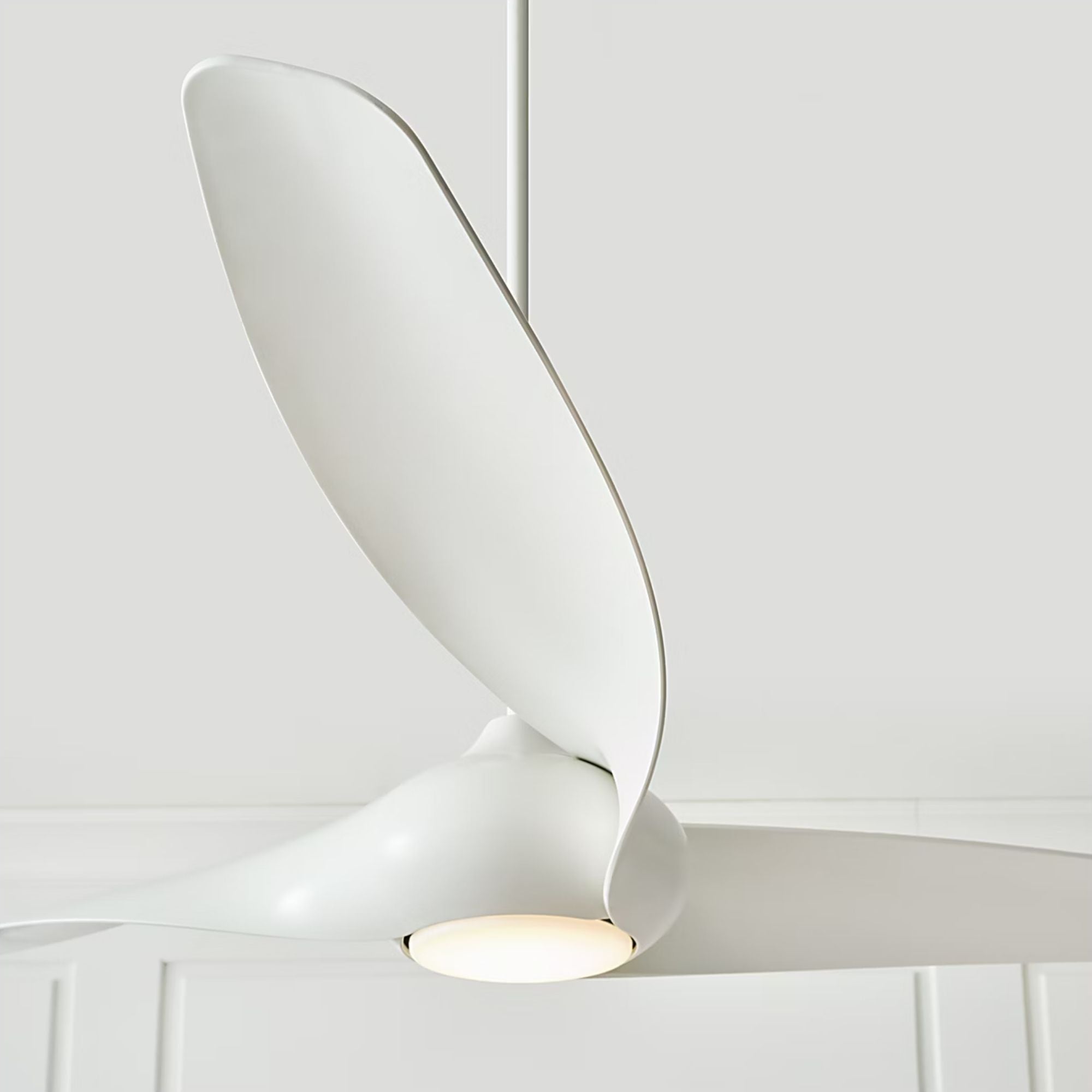 Topan Smart 60" Matte White LED Ceiling Fan with Remote