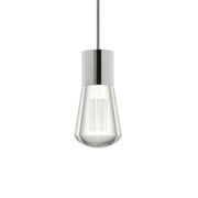 Visual Comfort Modern - Alva 7" LED Mini Pendant, 3000K-2200K, Satin Nickel Finish | Bees Lighting
