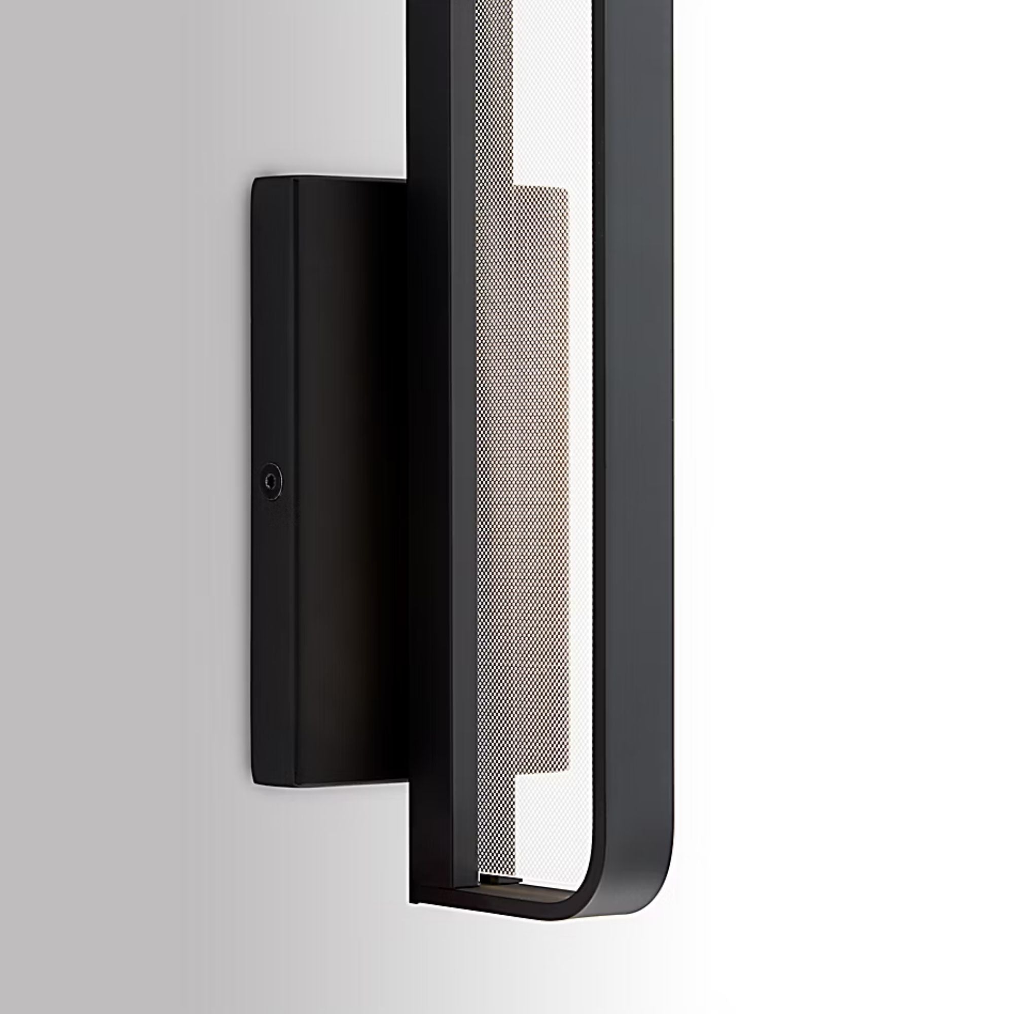 Banda 13" LED Bath, Matte Black Finish