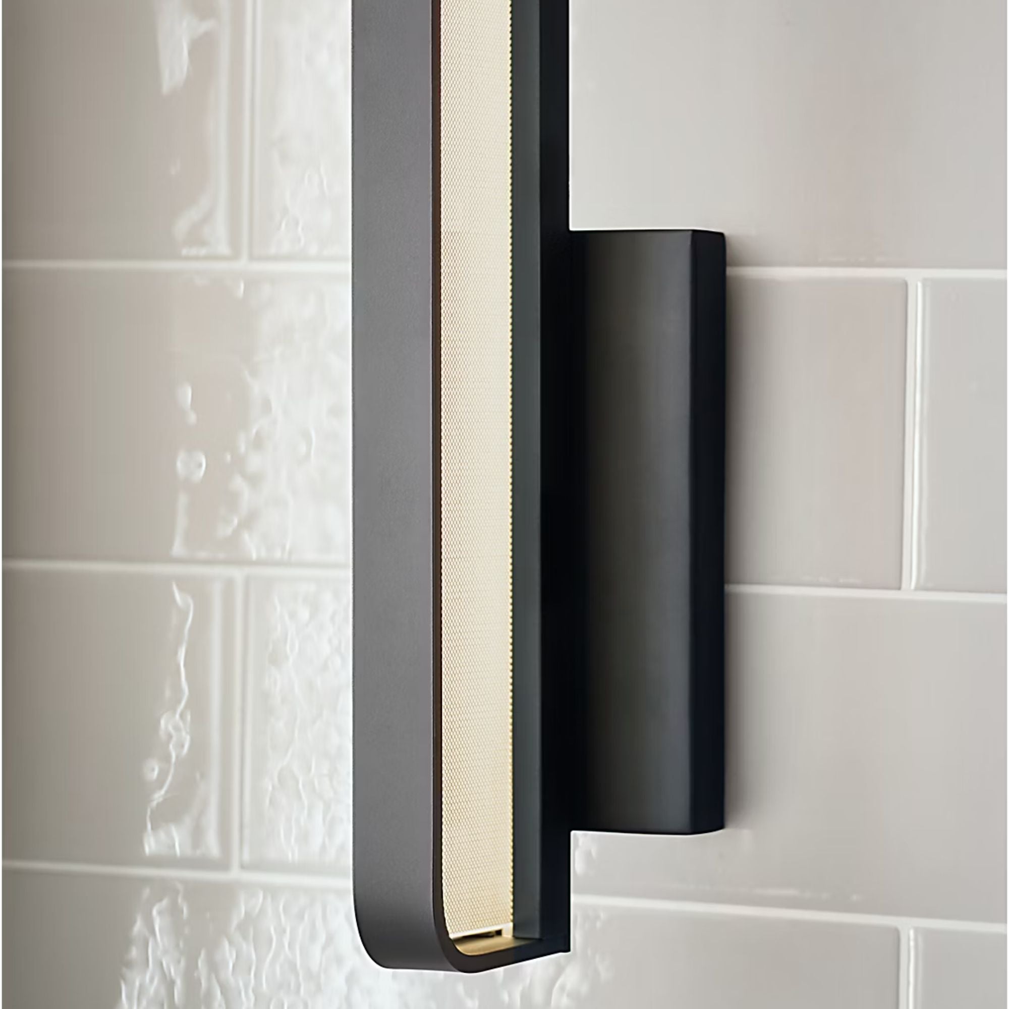 Banda 13" LED Bath, Matte Black Finish