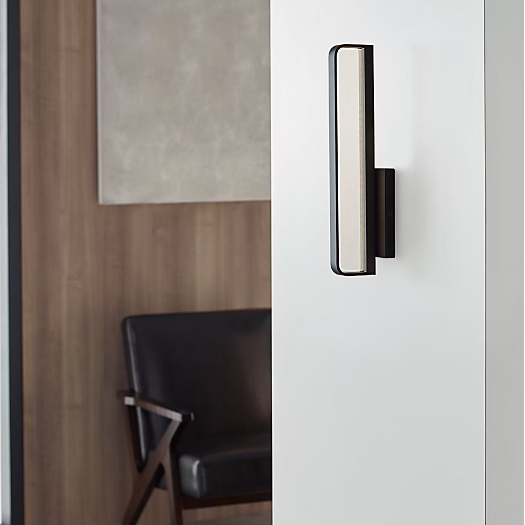 Banda 13" LED Bath, Matte Black Finish