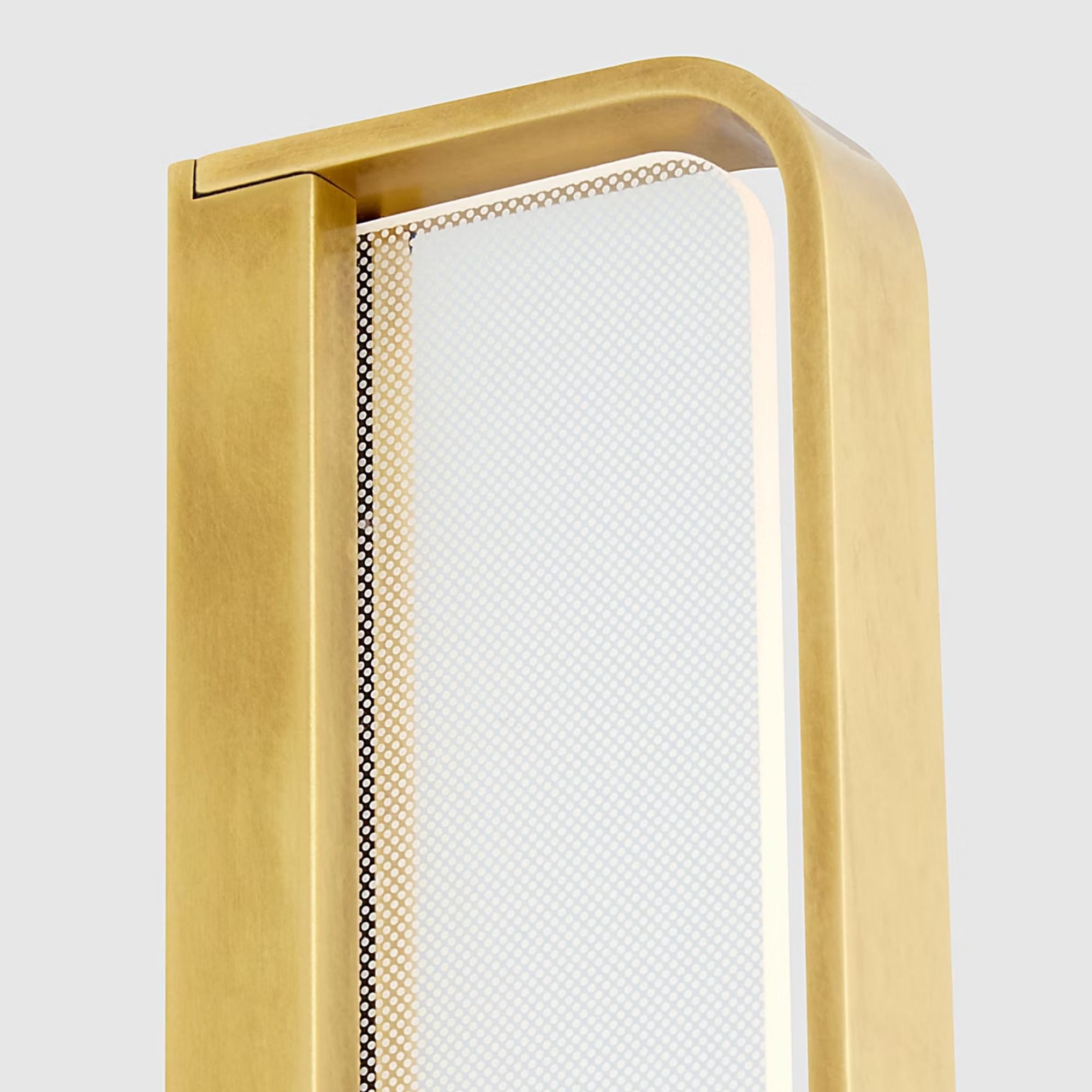 Banda 13" LED Bath, Natural Brass Finish, 120-277V