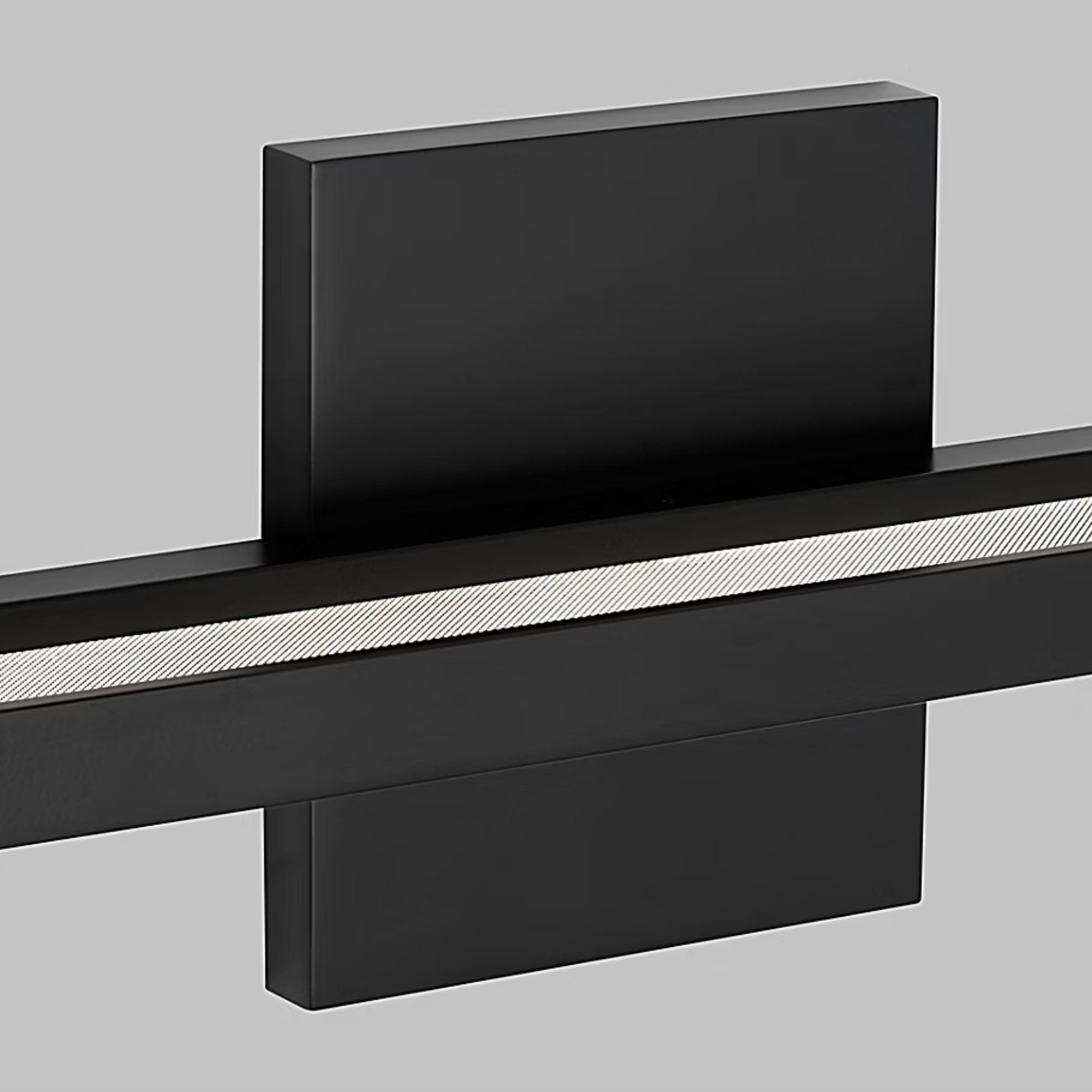 Banda 24" LED Bath, Matte Black Finish