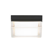 Boxie 5" LED Flush Mount, Antique Bronze Finish, 2700K