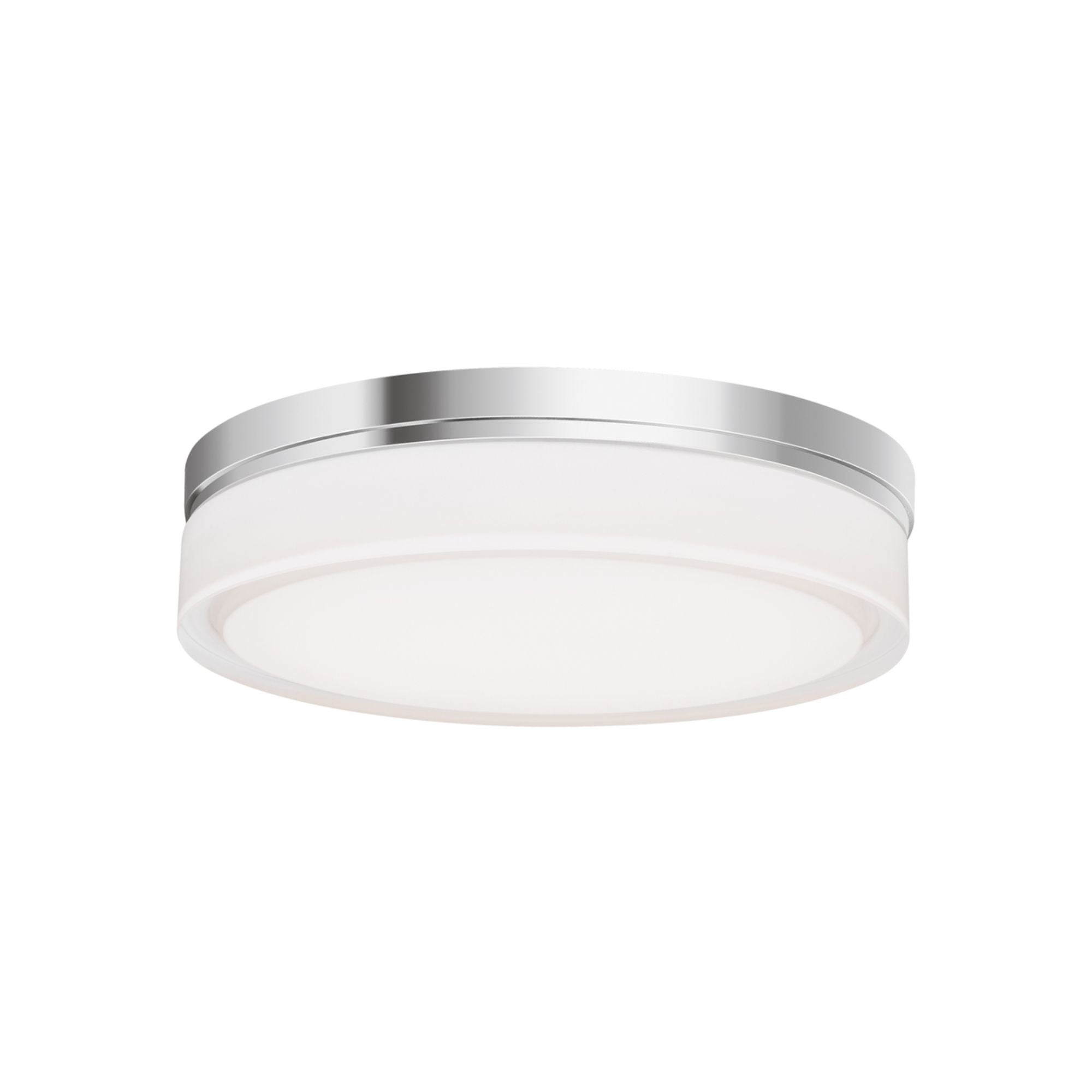 Cirque 11" LED Flush Mount, Chrome Finish, 2700K