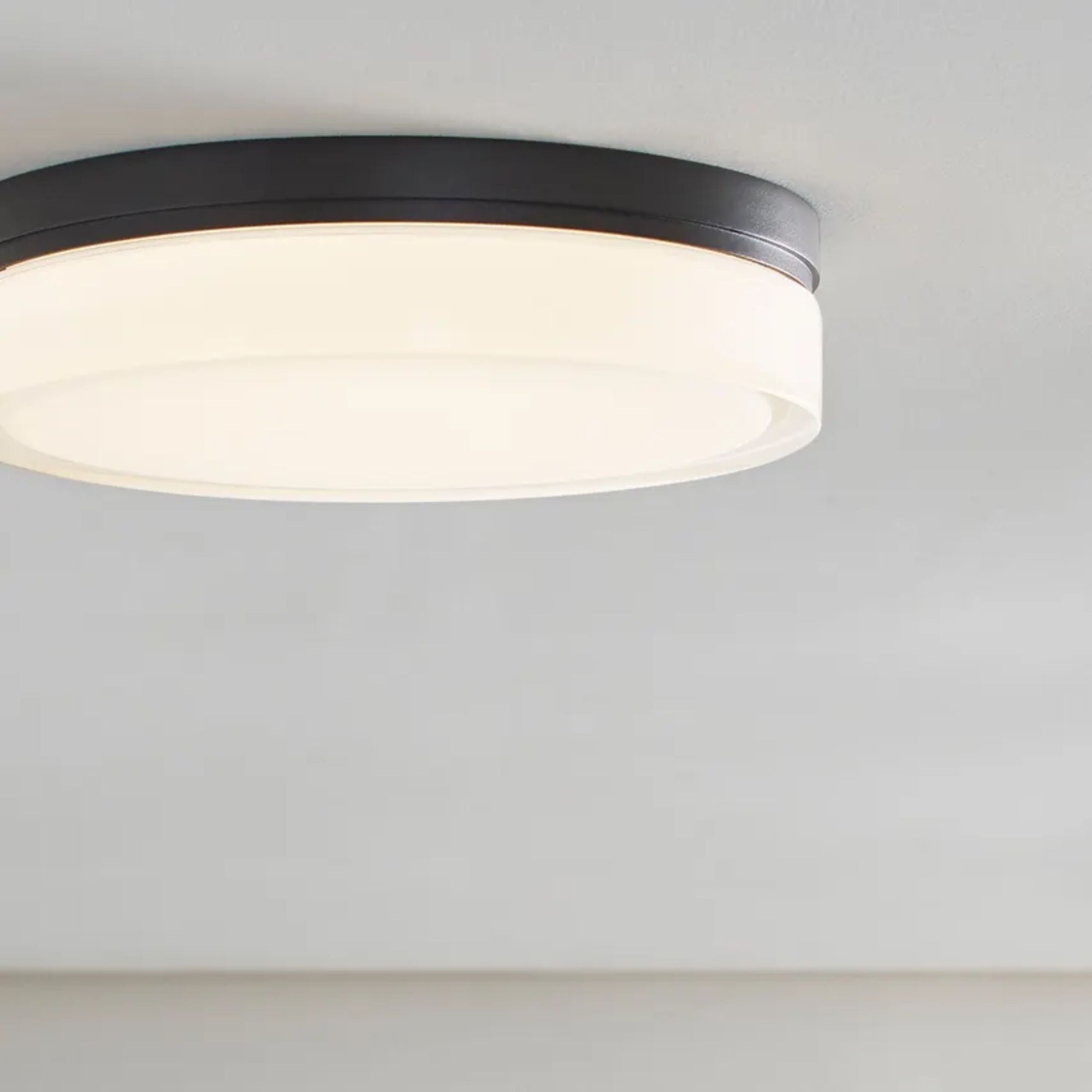 Cirque 11" LED Flush Mount, Satin Nickel Finish, 2700K