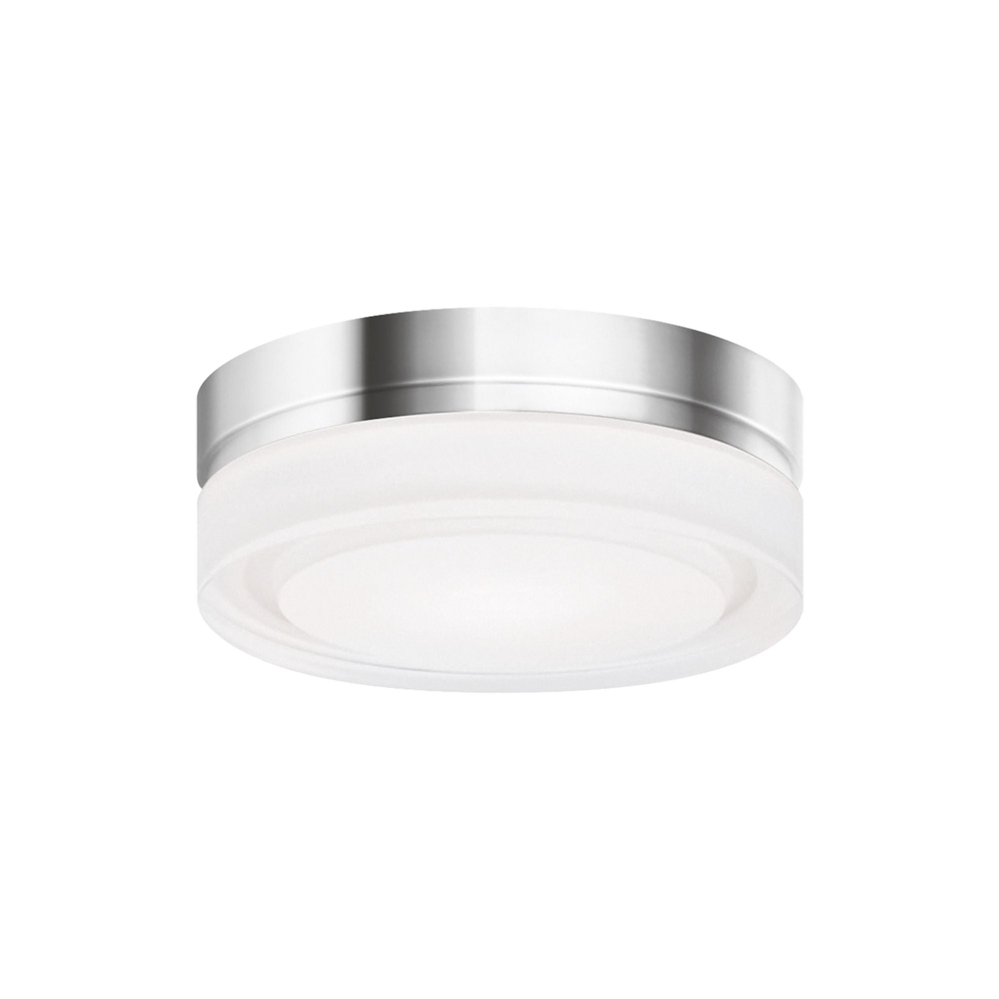 Cirque 6" LED Flush Mount, Chrome Finish, 2700K