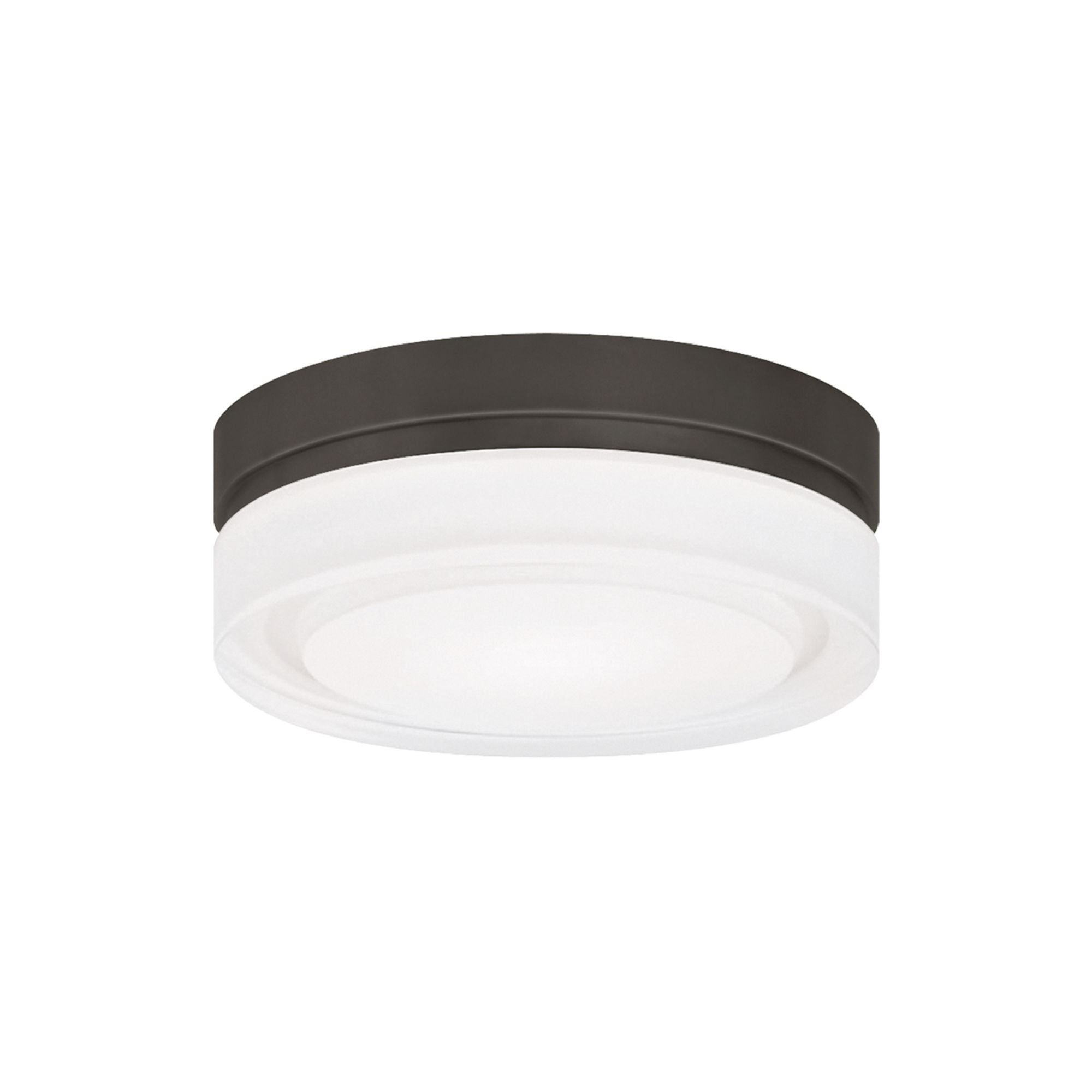 Cirque 6" LED Flush Mount, Antique Bronze Finish, 3000K