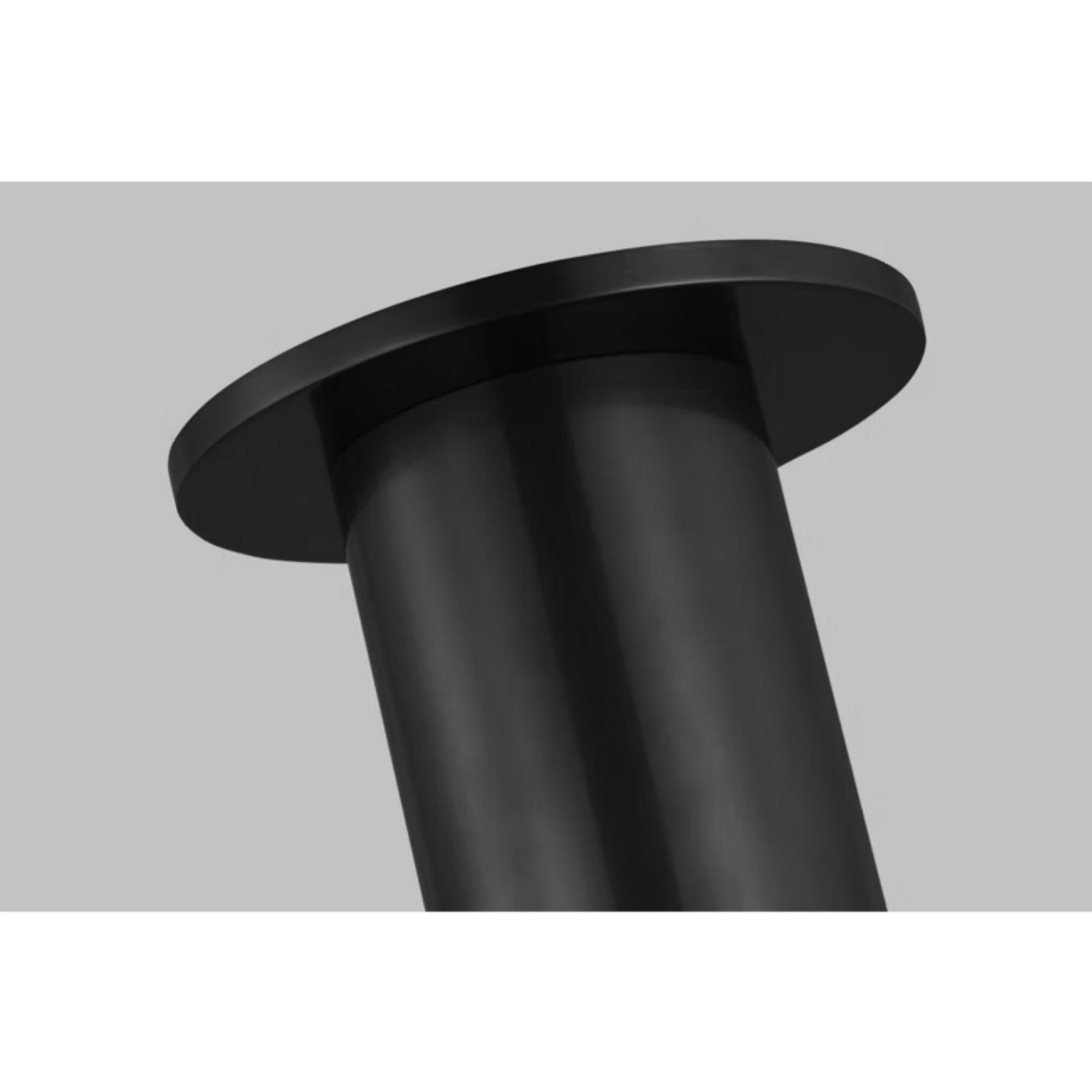 Ebell 10" LED Medium Flush Mount, 120-277V, Dark Bronze Finish