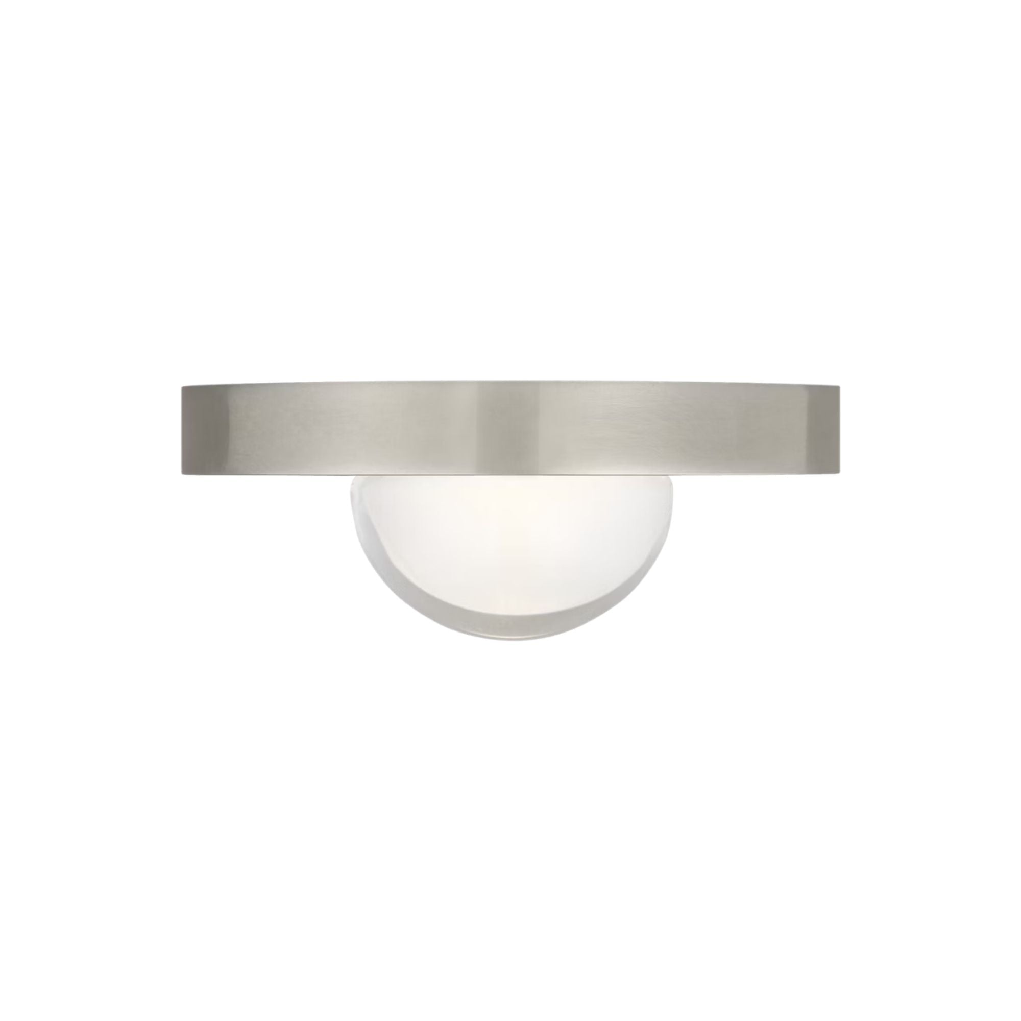 Ebell 5" LED Mini Flush Mount, 120-277V, Antique Nickel Finish