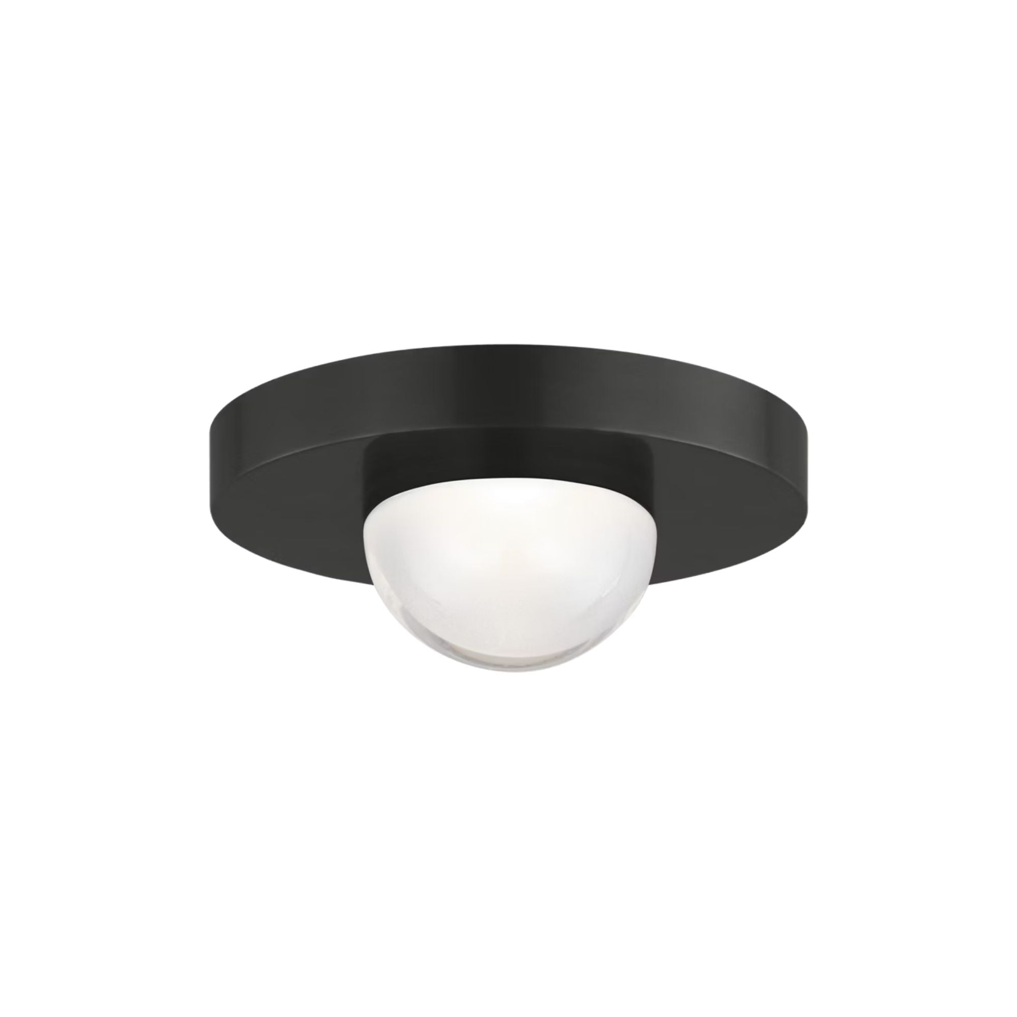 Ebell 5" LED Mini Flush Mount, 120-277V, Dark Bronze Finish