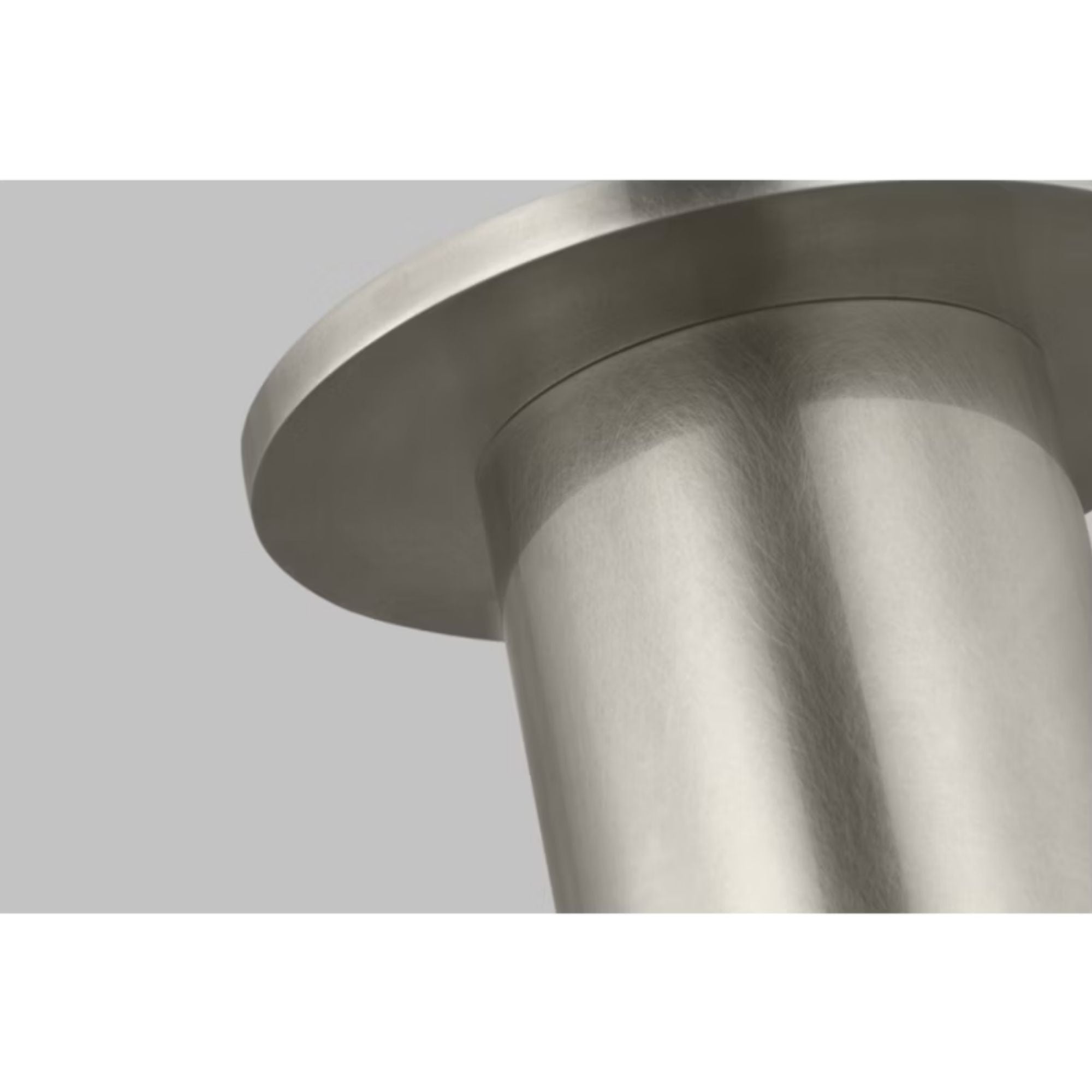 Ebell 6" LED Small Flush Mount, 120-277V, Antique Nickel Finish