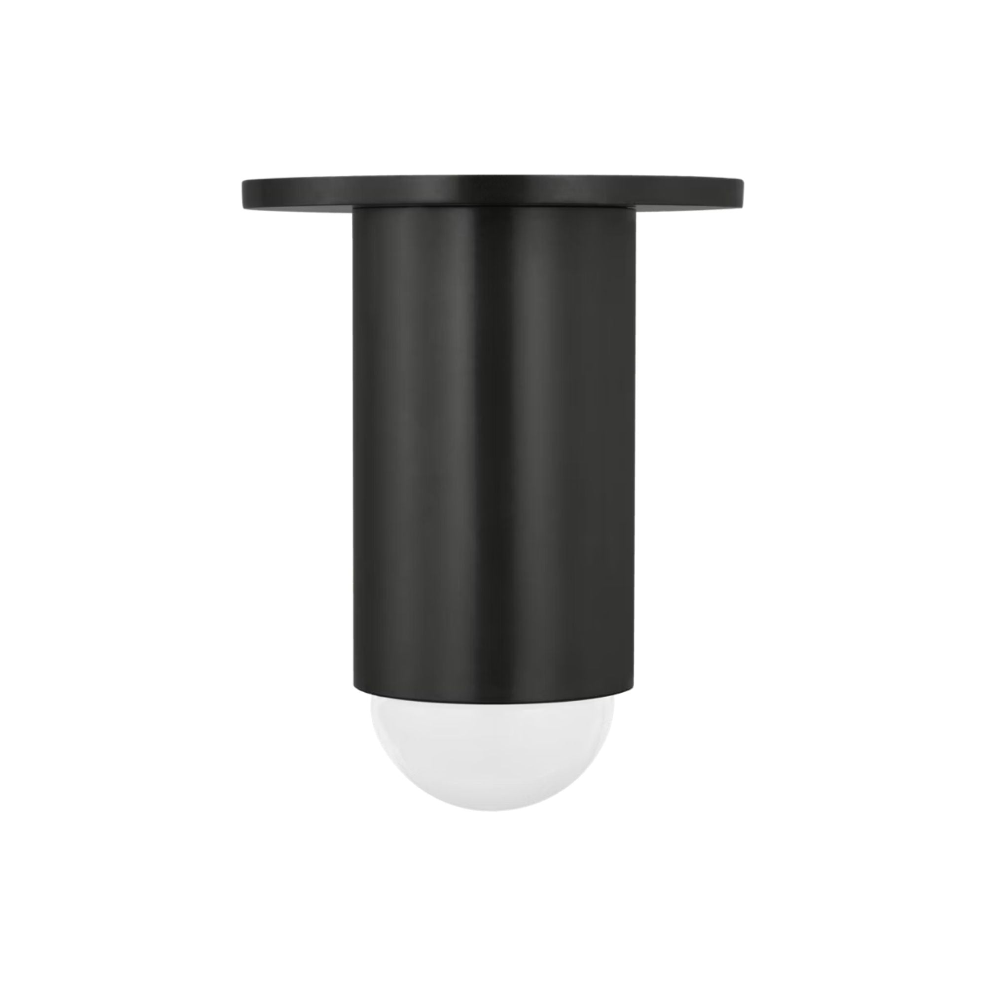 Ebell 6" LED Small Flush Mount, 120-277V, Dark Bronze Finish
