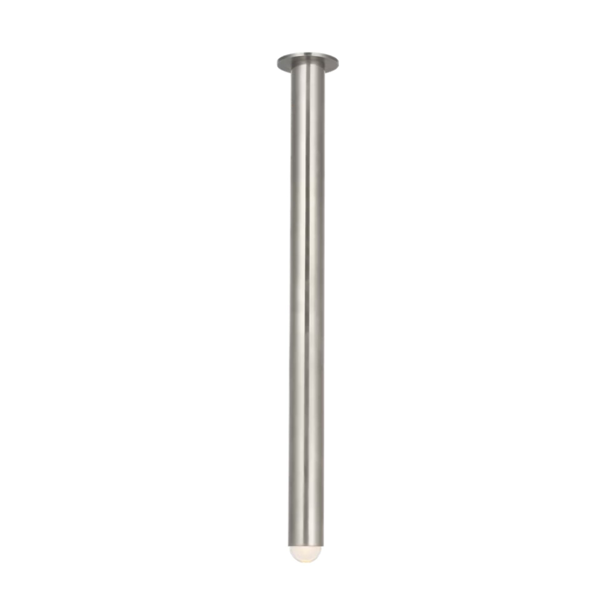 Ebell 36" LED Grand Flush Mount, 120-277V, Antique Nickel Finish
