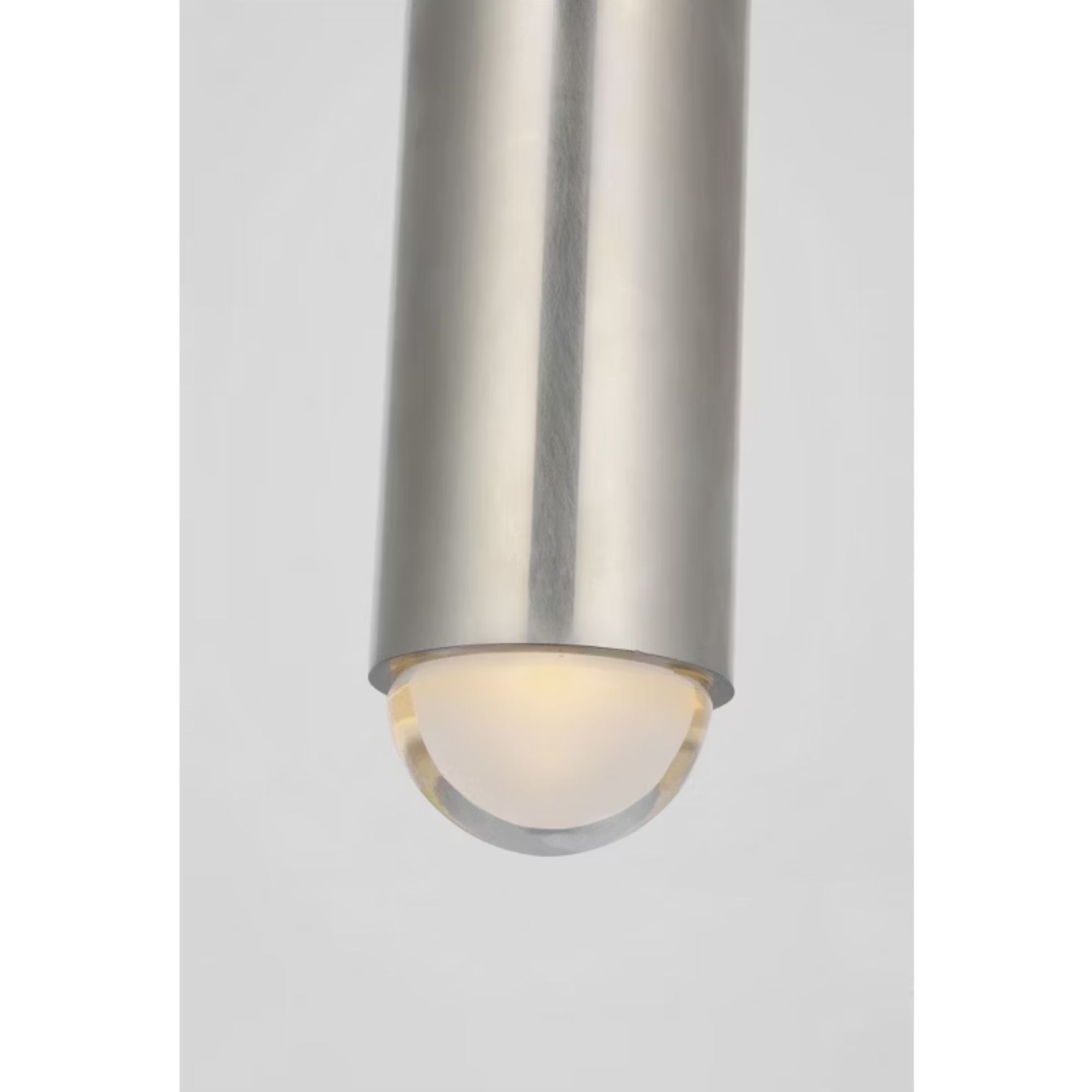 Ebell 36" LED Grand Flush Mount, 120-277V, Antique Nickel Finish