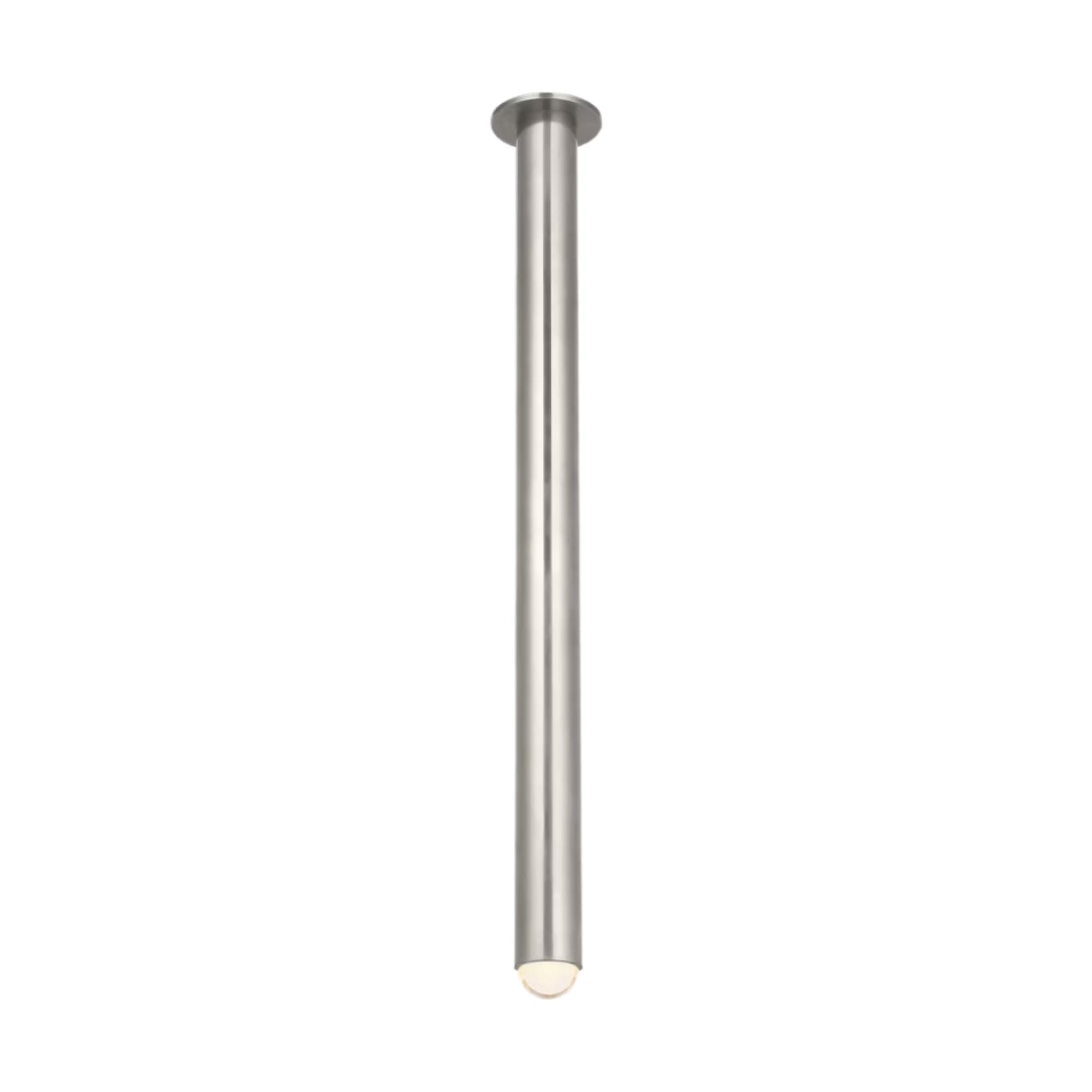 Ebell 36" LED Grand Flush Mount, 120-277V, Antique Nickel Finish
