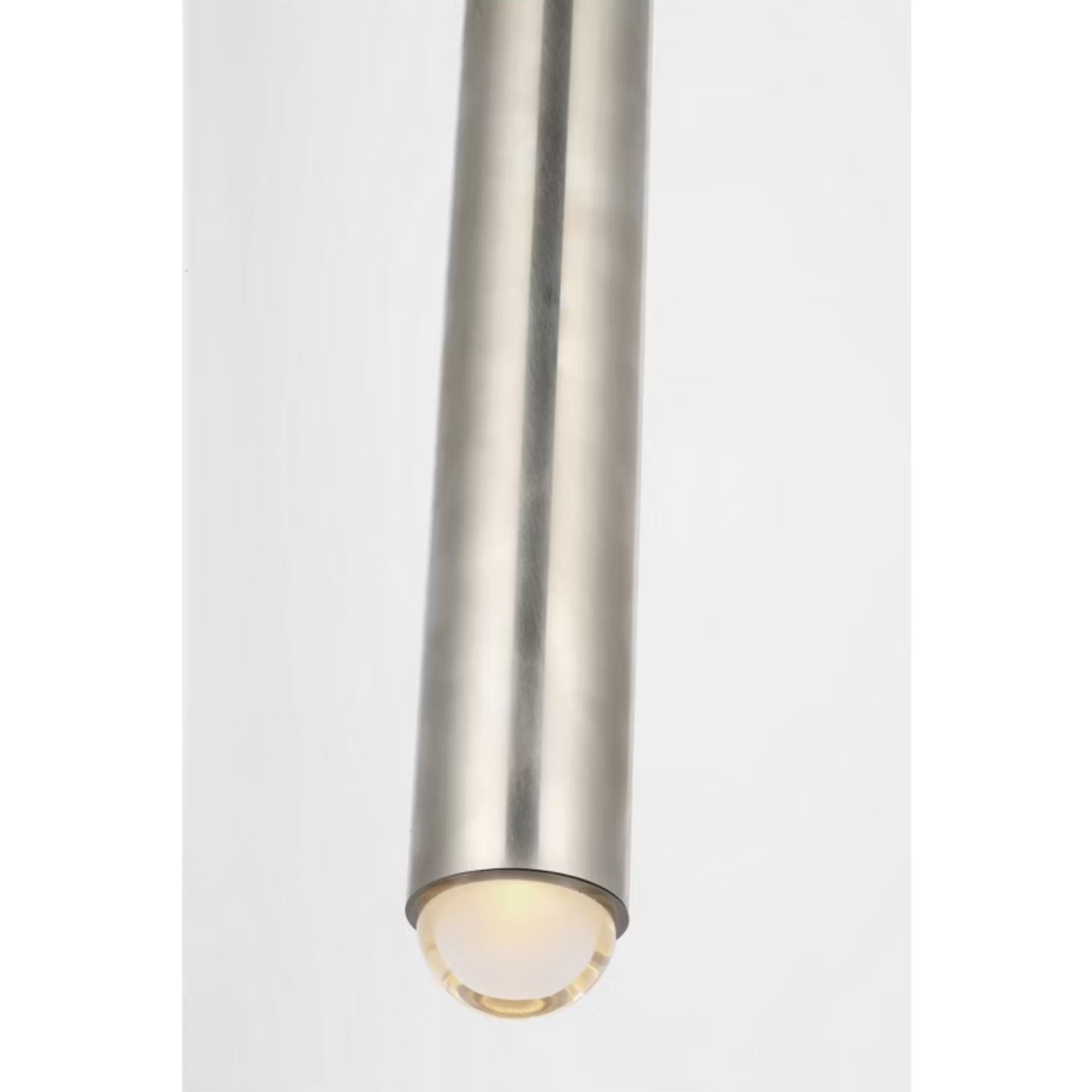 Ebell 48" LED X-Grand Flush Mount, 120-277V, Antique Nickel Finish