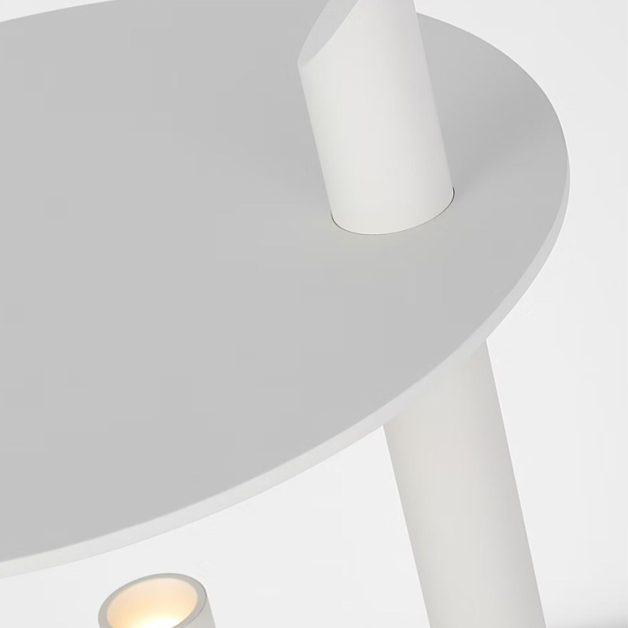 Fielle 20" LED Table Lamp, 120-240V, Soft White Finish