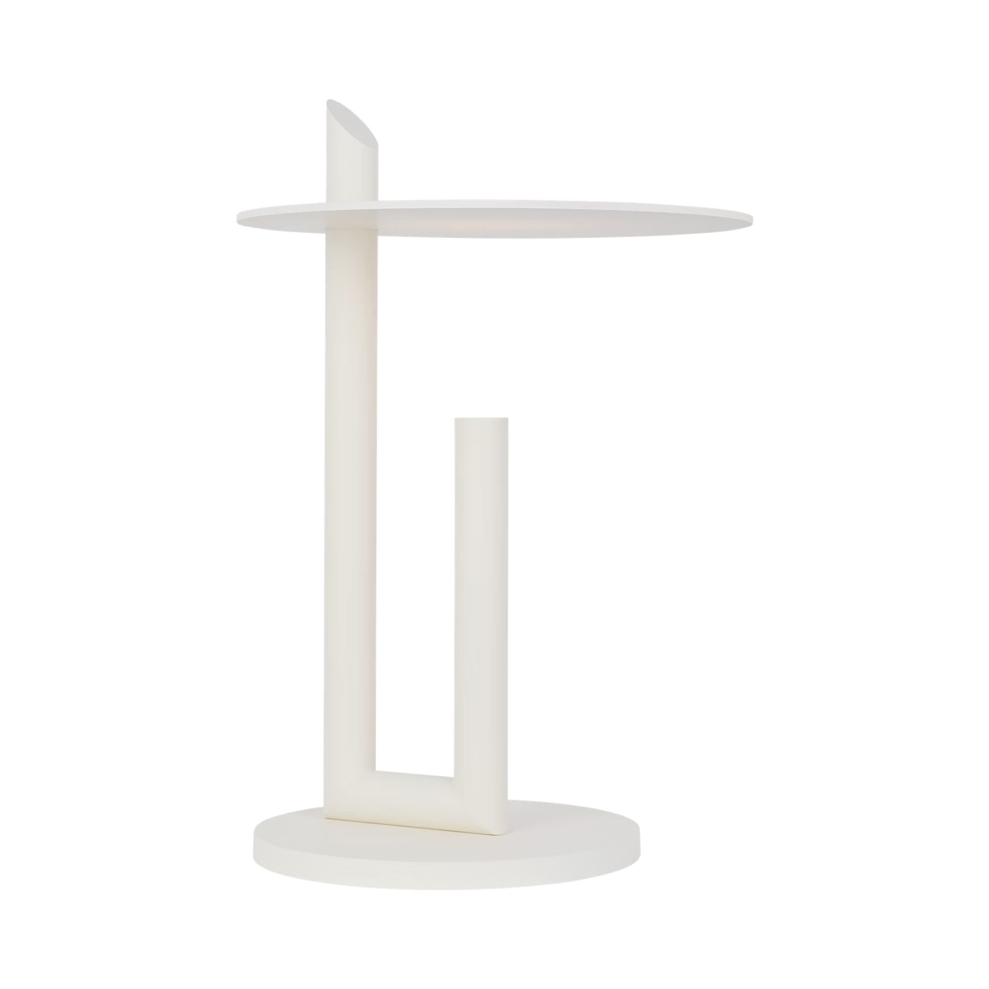 Fielle 20" LED Table Lamp, 120-240V, Soft White Finish