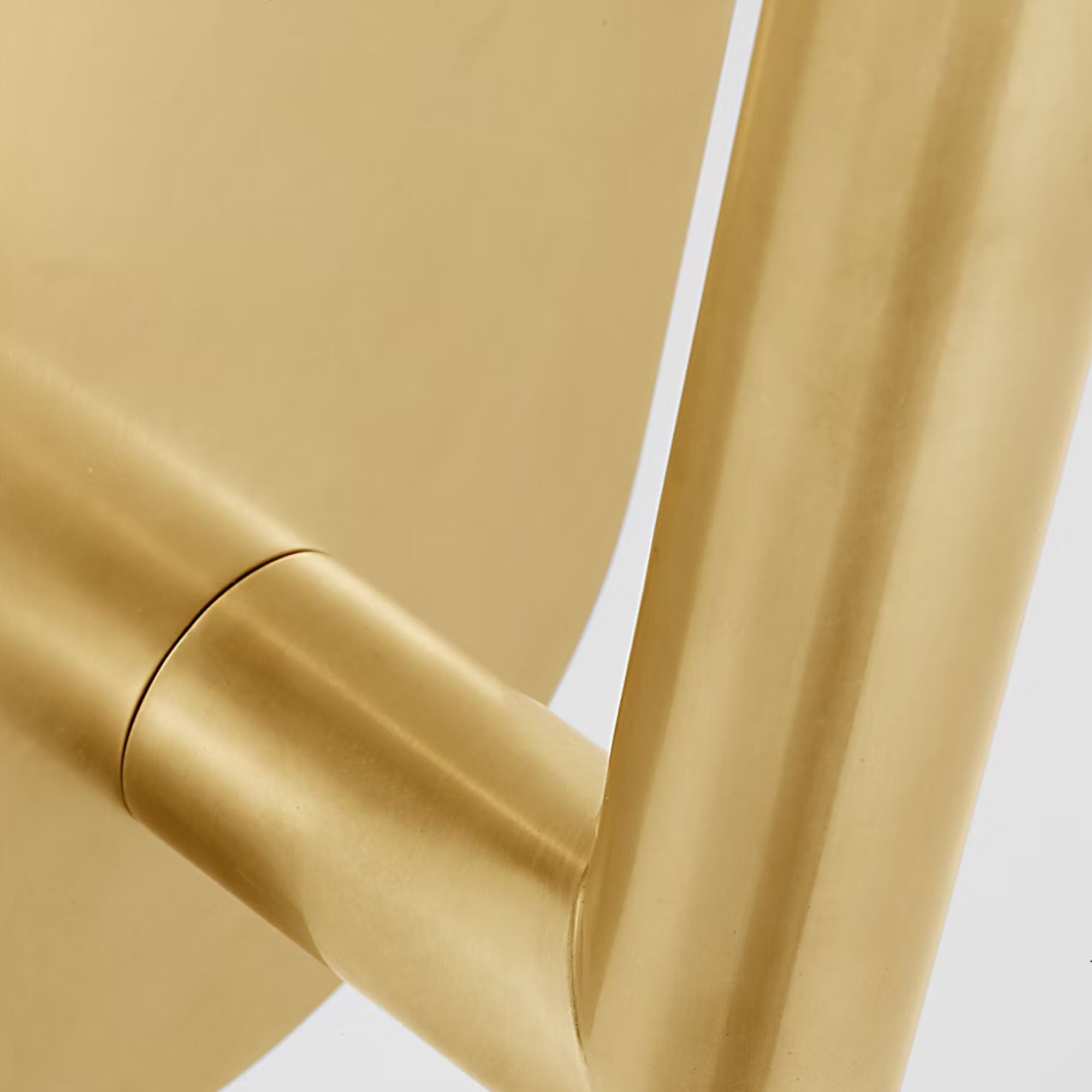 Fielle 23" LED Large Wall Sconce, 120-277V, Natural Brass Finish