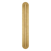 Fielle 35" LED X-Large Wall Sconce, 120-277V, Natural Brass Finish